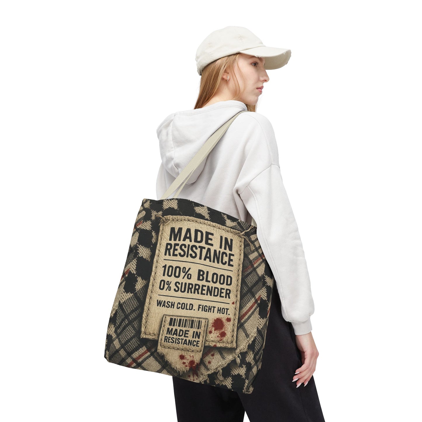 Made in Resistance – Blood & Truth Series Tote Bag