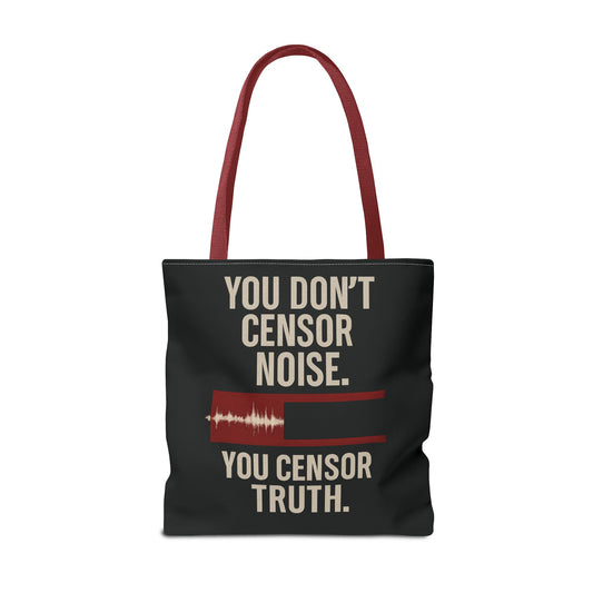Censor Truth – Black Edition  Tote Bag