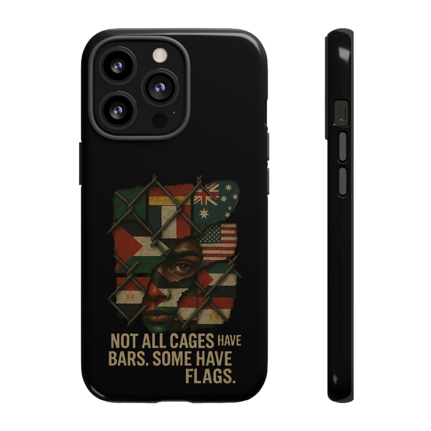 Not All Cages Have Flags Phone Case