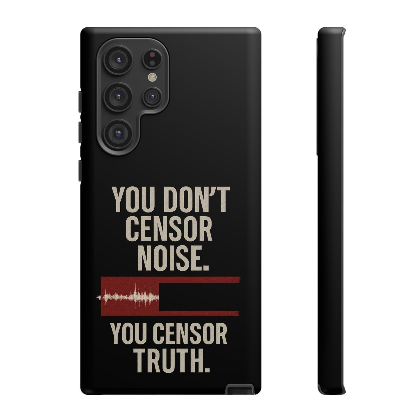 Censor Truth – Black Edition Phone Case