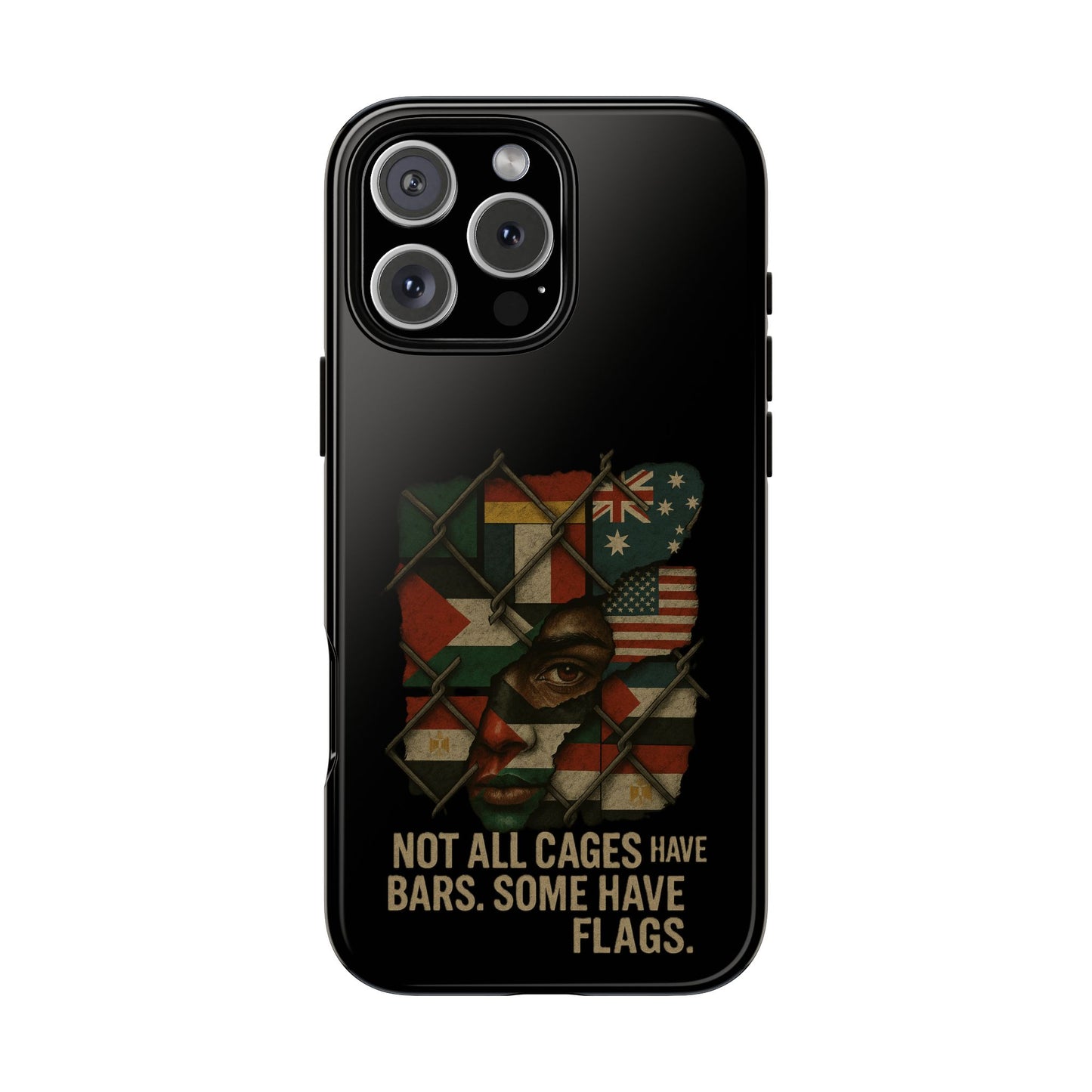 Not All Cages Have Flags Phone Case