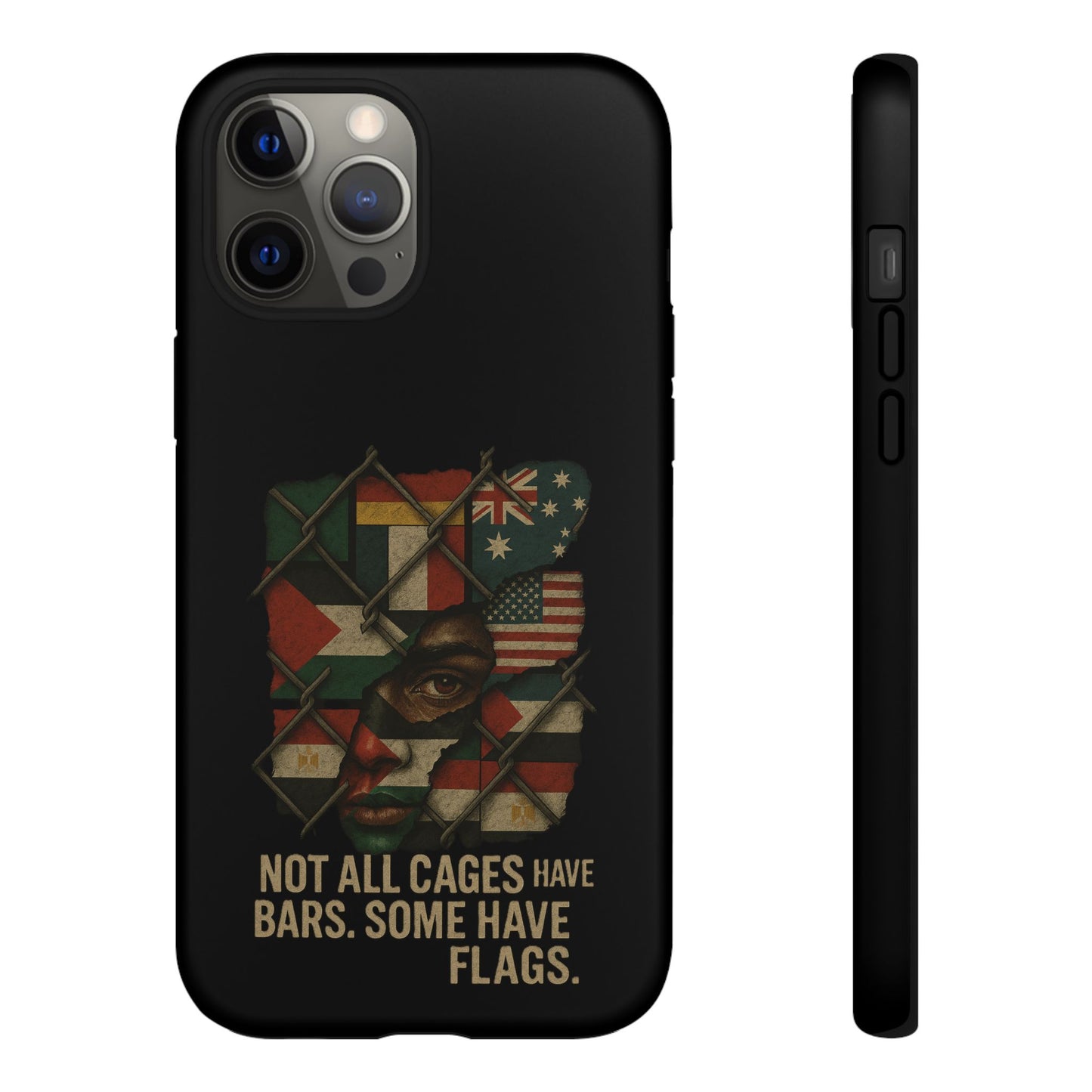Not All Cages Have Flags Phone Case
