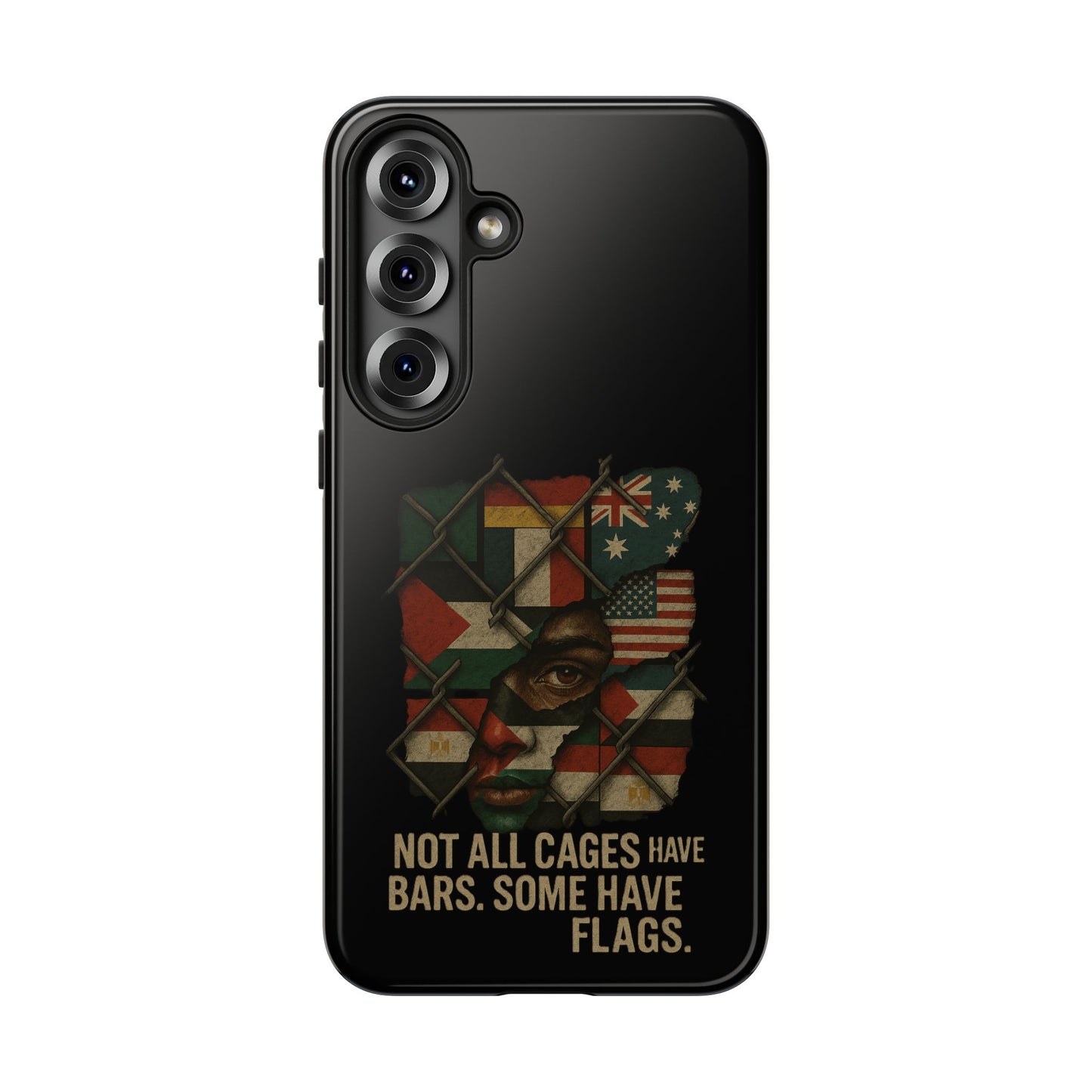 Not All Cages Have Flags Phone Case