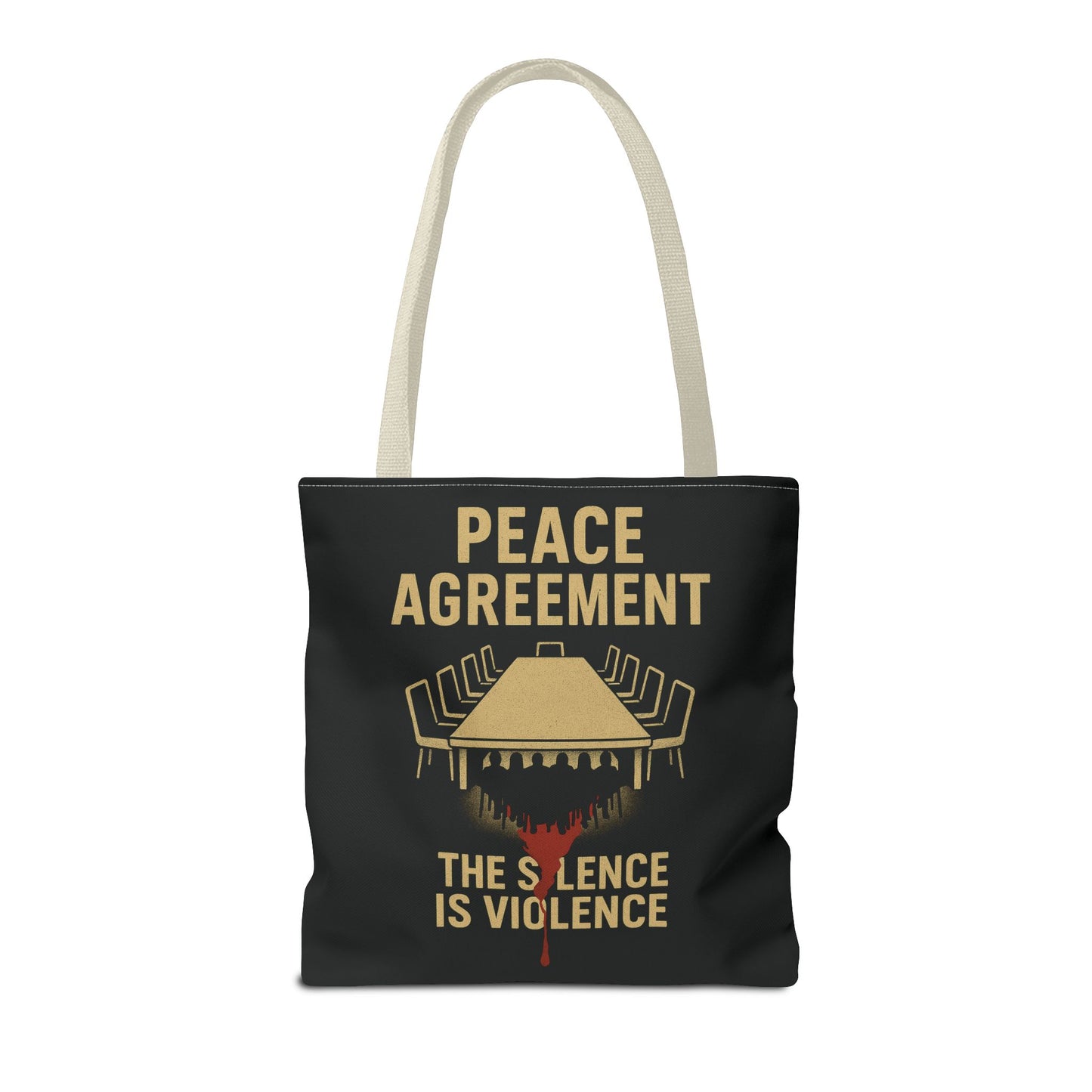 Peace Agreement: Silence is Violence Tote