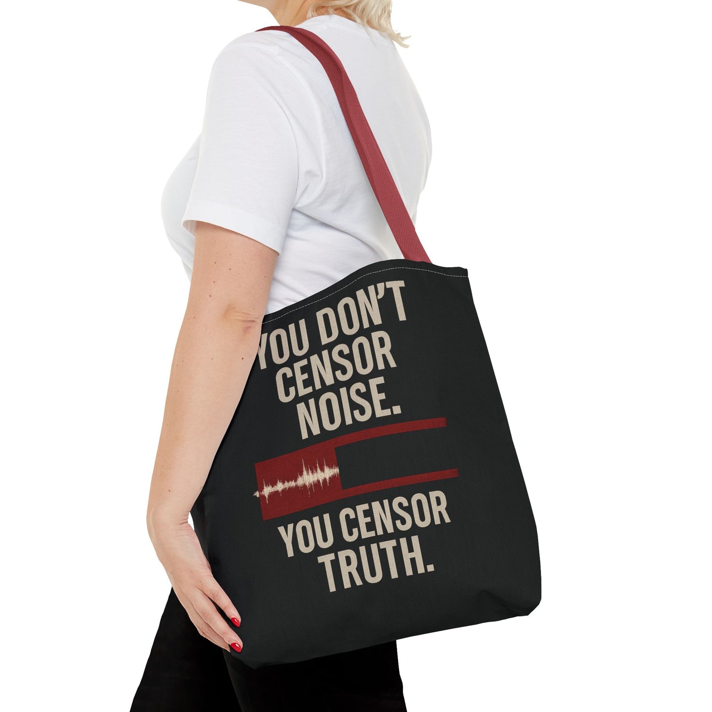 Censor Truth – Black Edition  Tote Bag