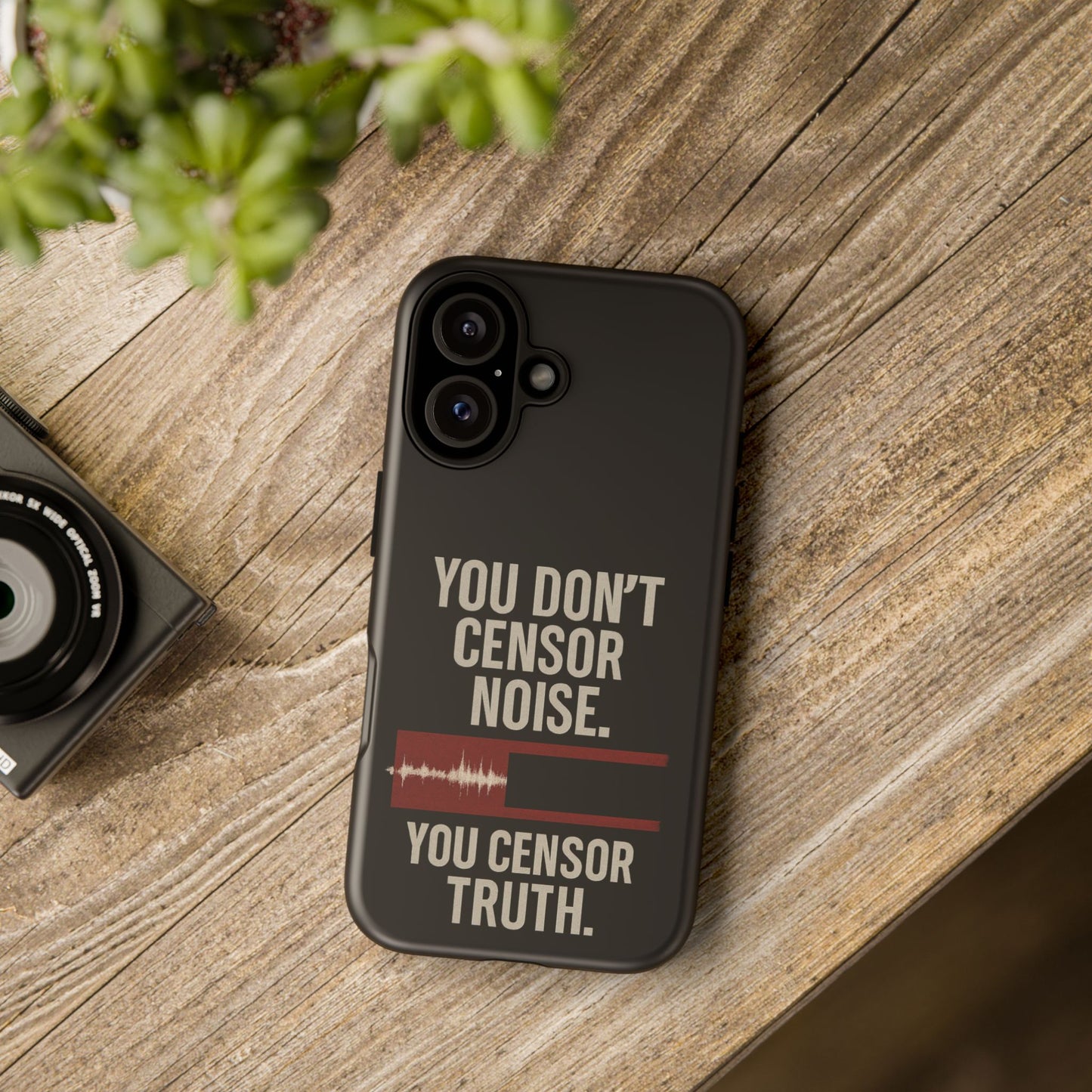 Censor Truth – Black Edition Phone Case