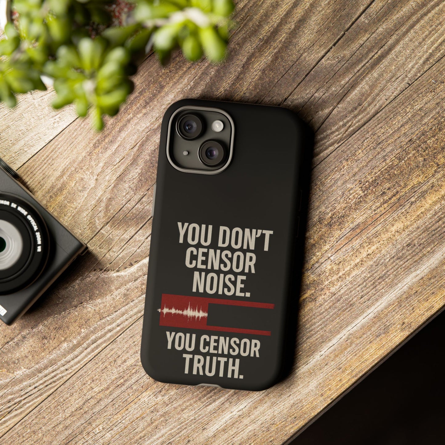 Censor Truth – Black Edition Phone Case