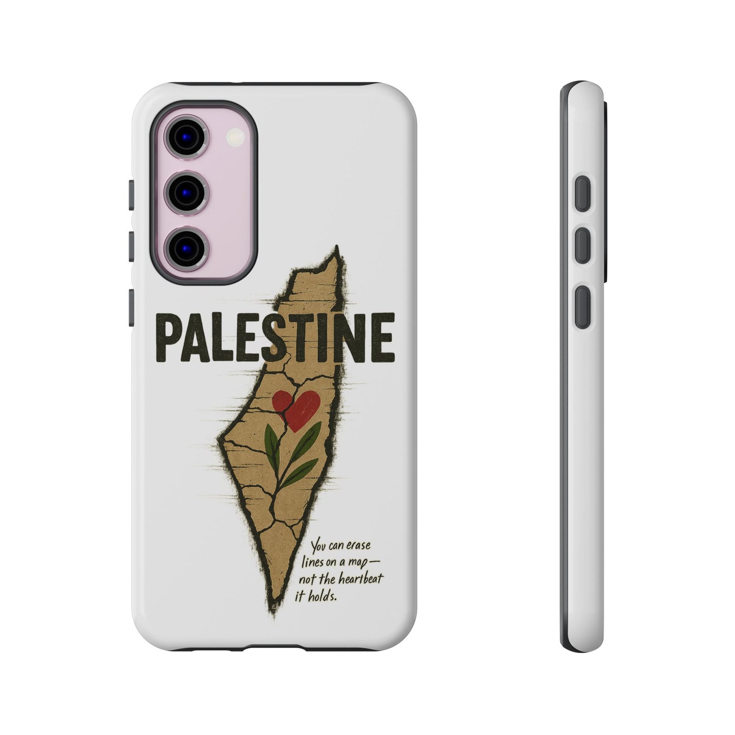 Palestine Heart – Roots & Blood Edition Phone Case