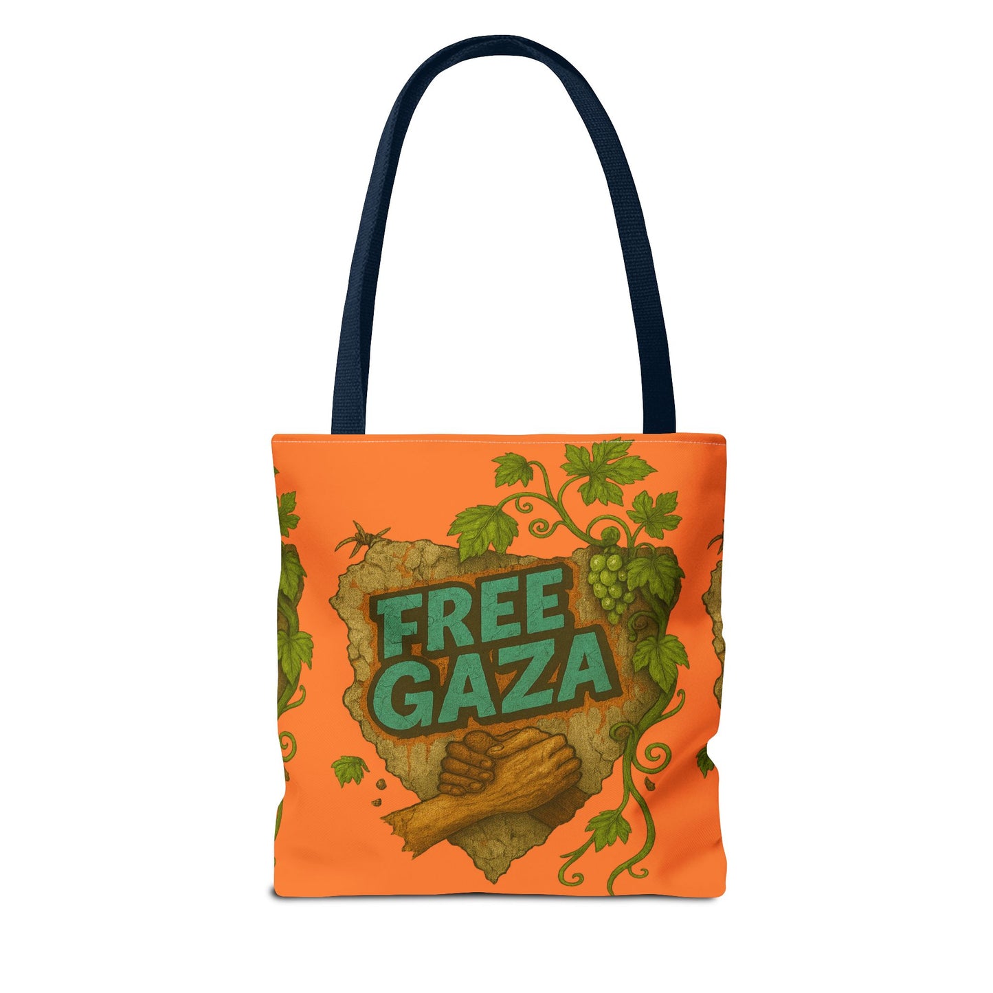 FREE GAZA — Roots of Resistance Tote Bag