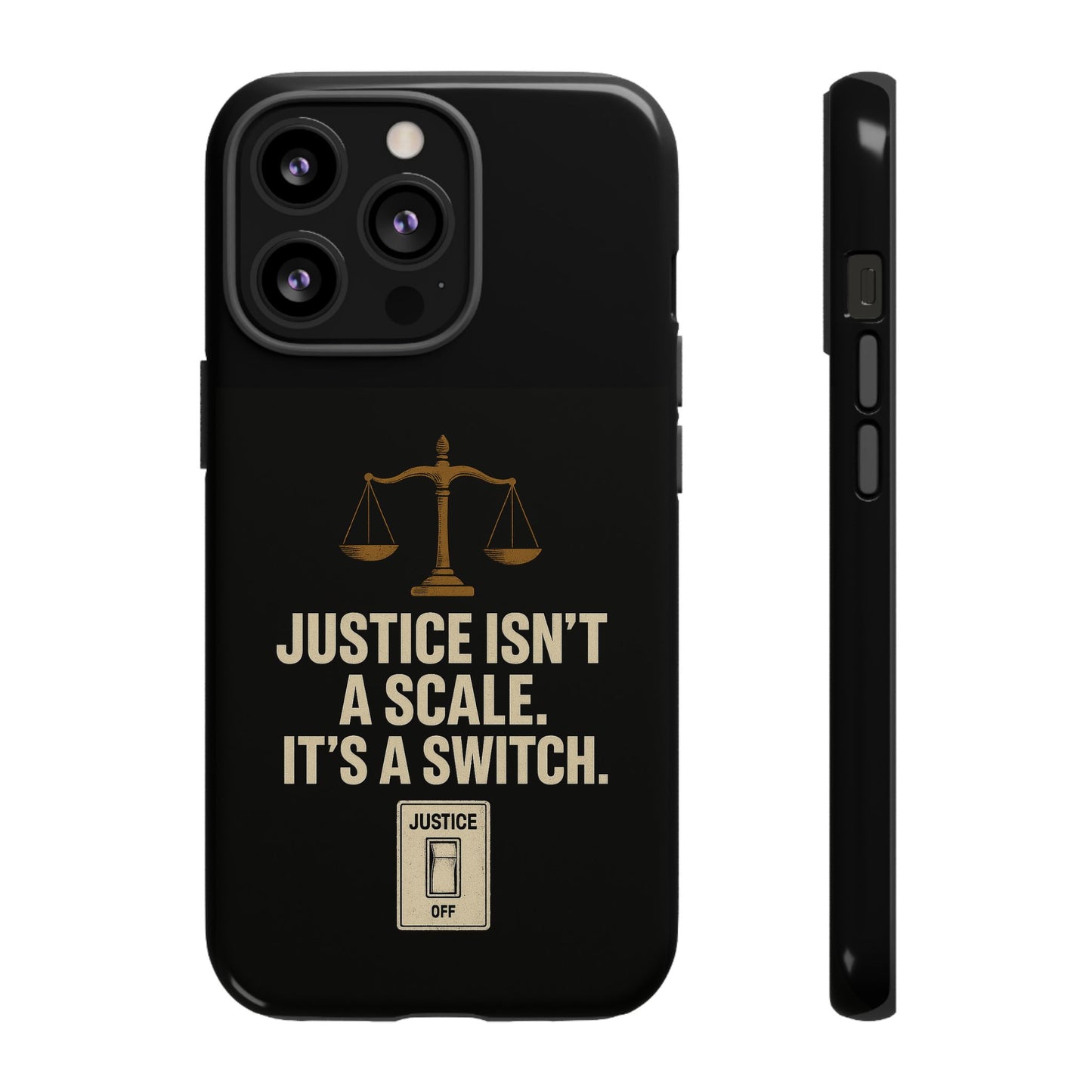 Justice Isn’t a Scale, It’s a Switch – Activist Statement Case