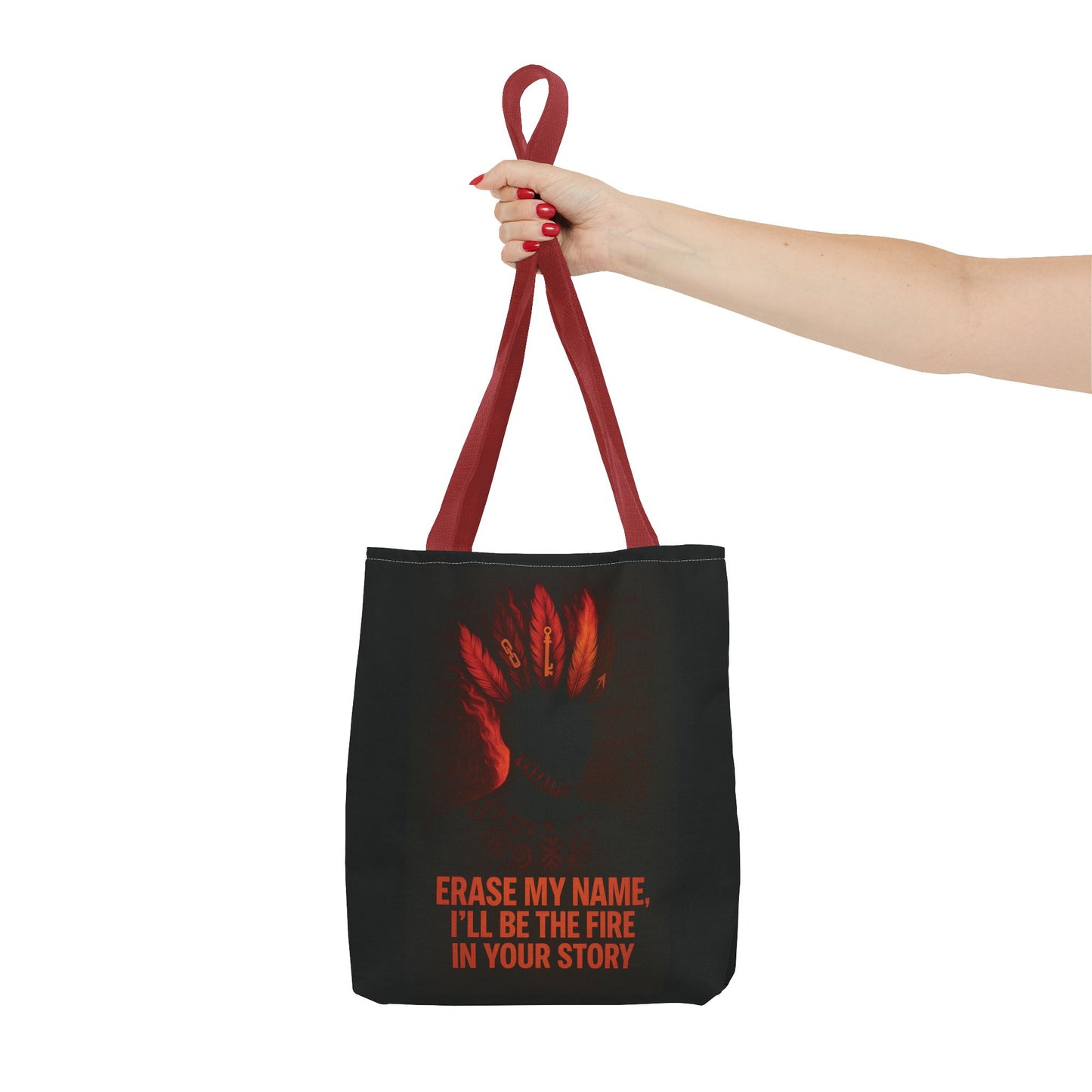 Fire in Your Story – Statement Tote