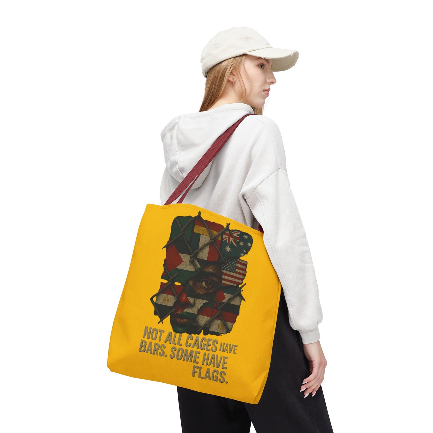 Not All Cages Have Flags – Tote Bag