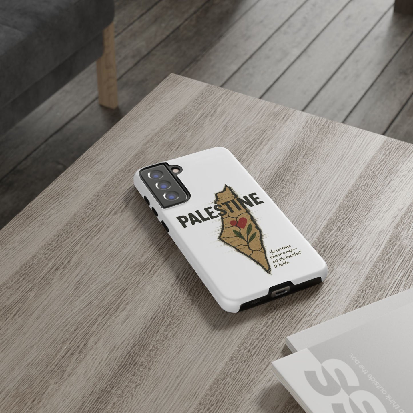 Palestine Heart – Roots & Blood Edition Phone Case