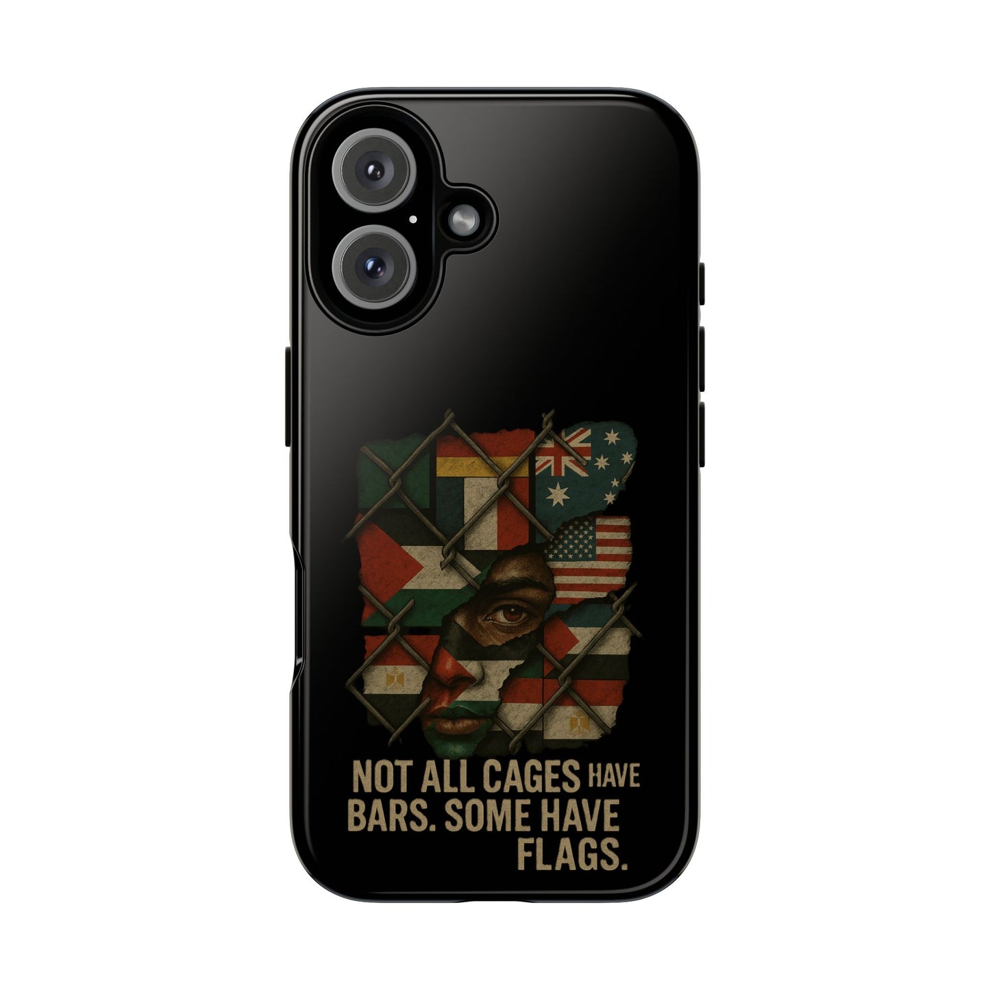 Not All Cages Have Flags Phone Case