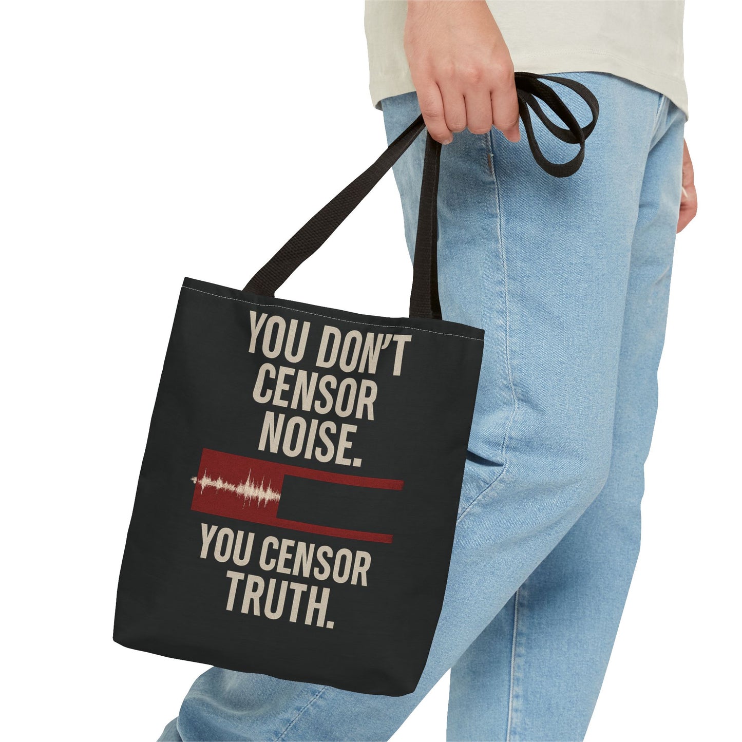 Censor Truth – Black Edition  Tote Bag