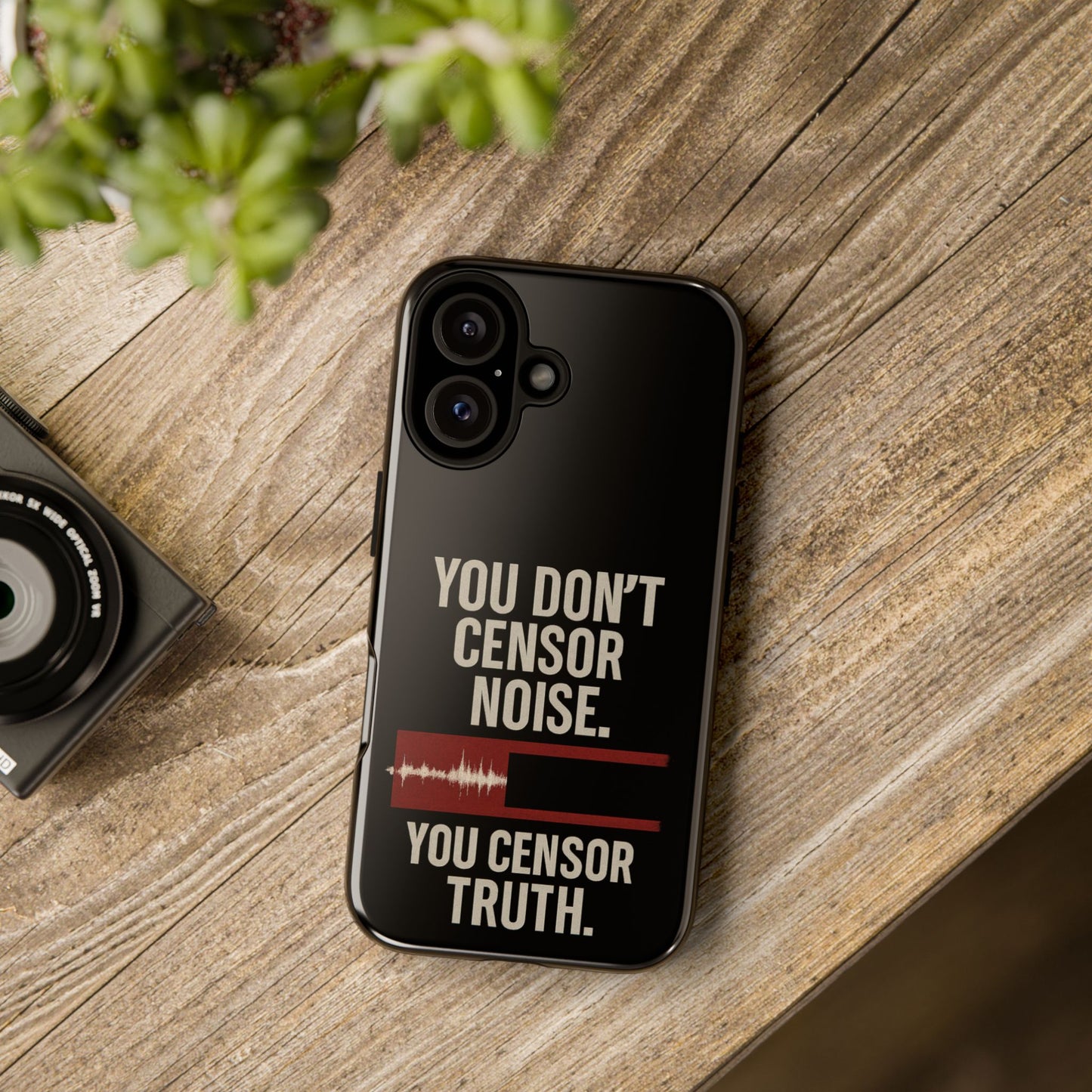 Censor Truth – Black Edition Phone Case