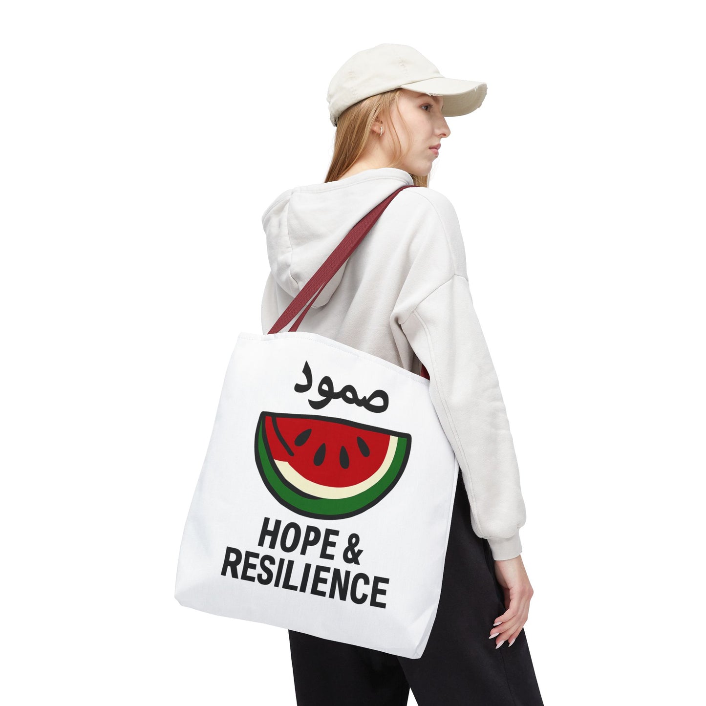 Hope & Resilience – Canvas Tote Bag