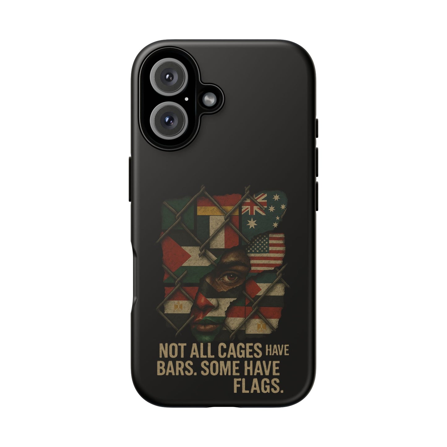 Not All Cages Have Flags Phone Case