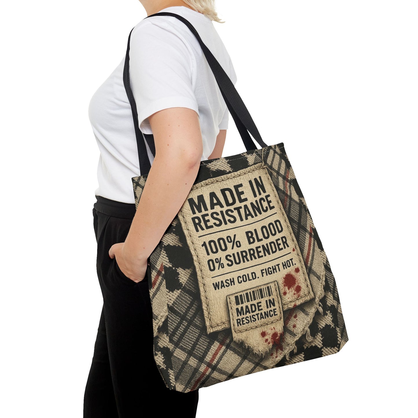 Made in Resistance – Blood & Truth Series Tote Bag