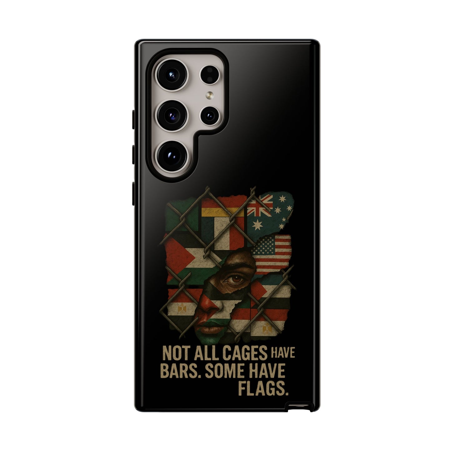 Not All Cages Have Flags Phone Case