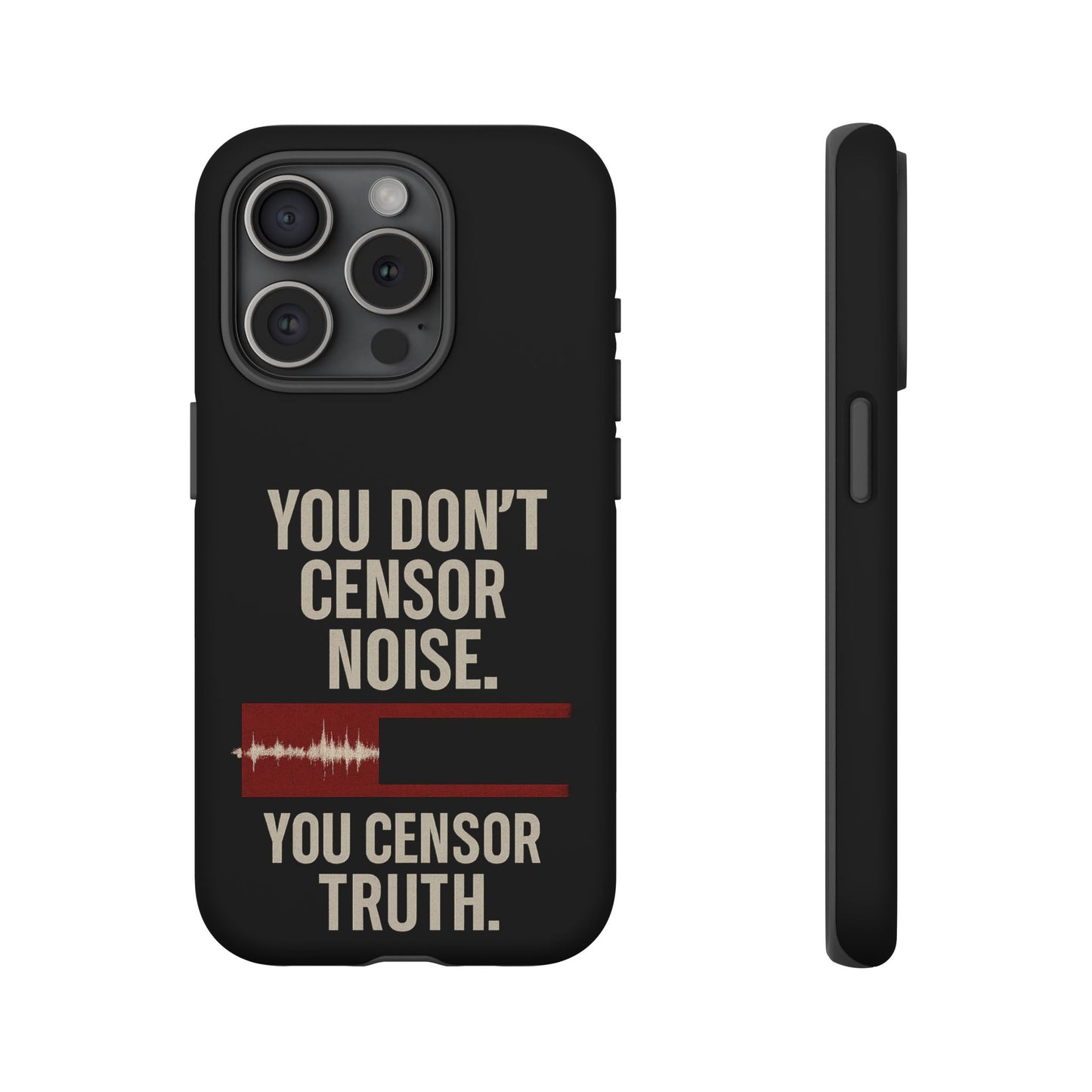 Censor Truth – Black Edition Phone Case