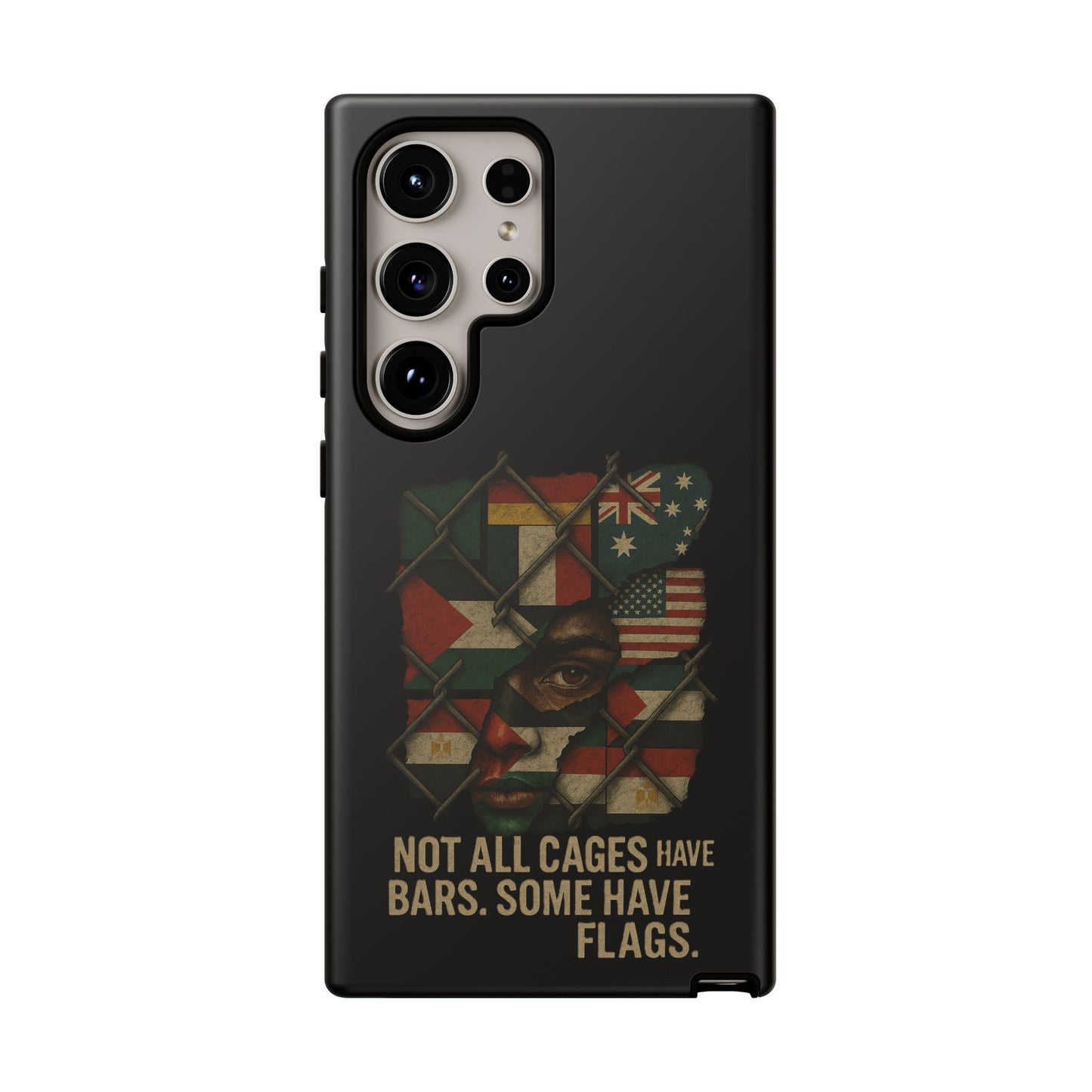 Not All Cages Have Flags Phone Case