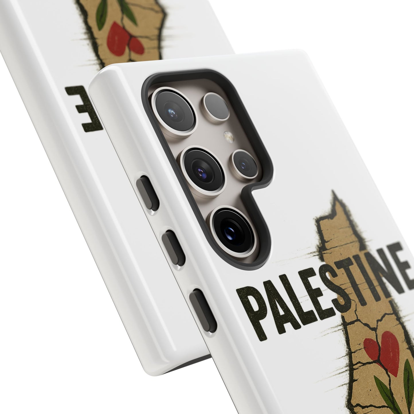 Palestine Heart – Roots & Blood Edition Phone Case