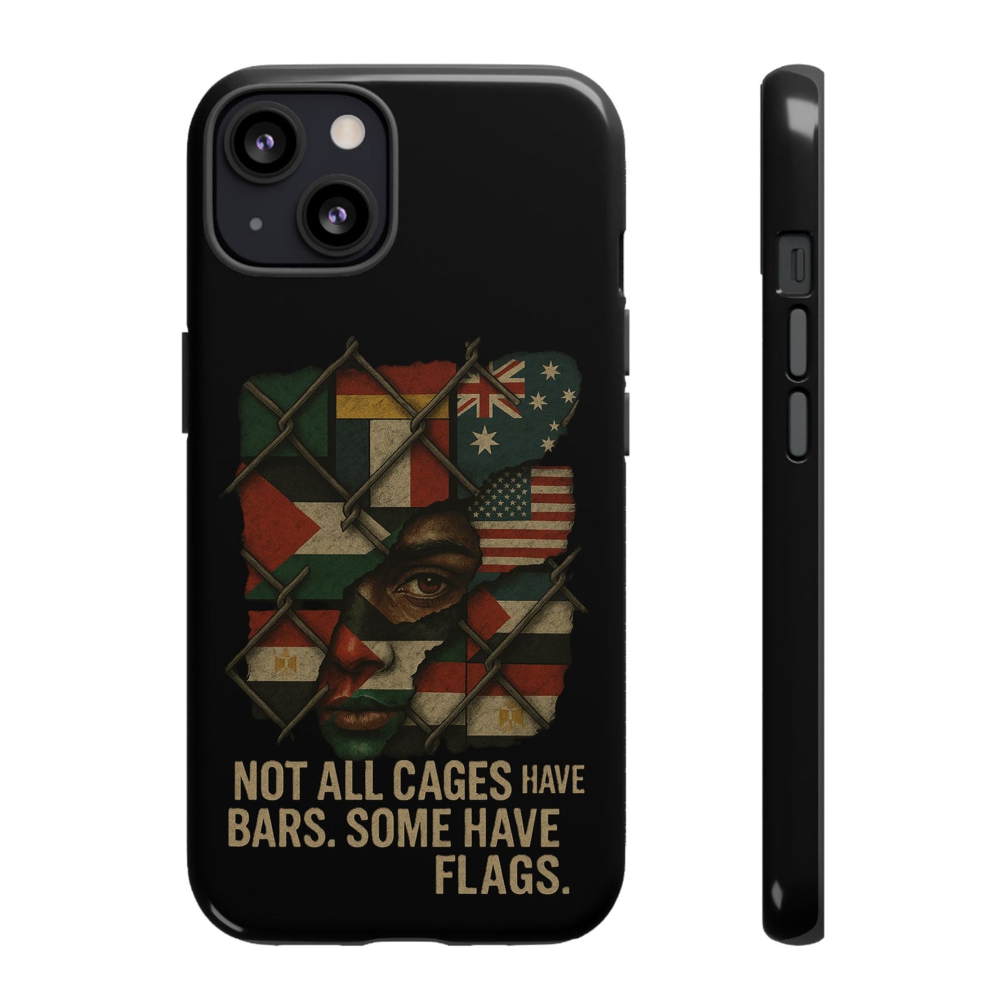 Not All Cages Have Flags Phone Case