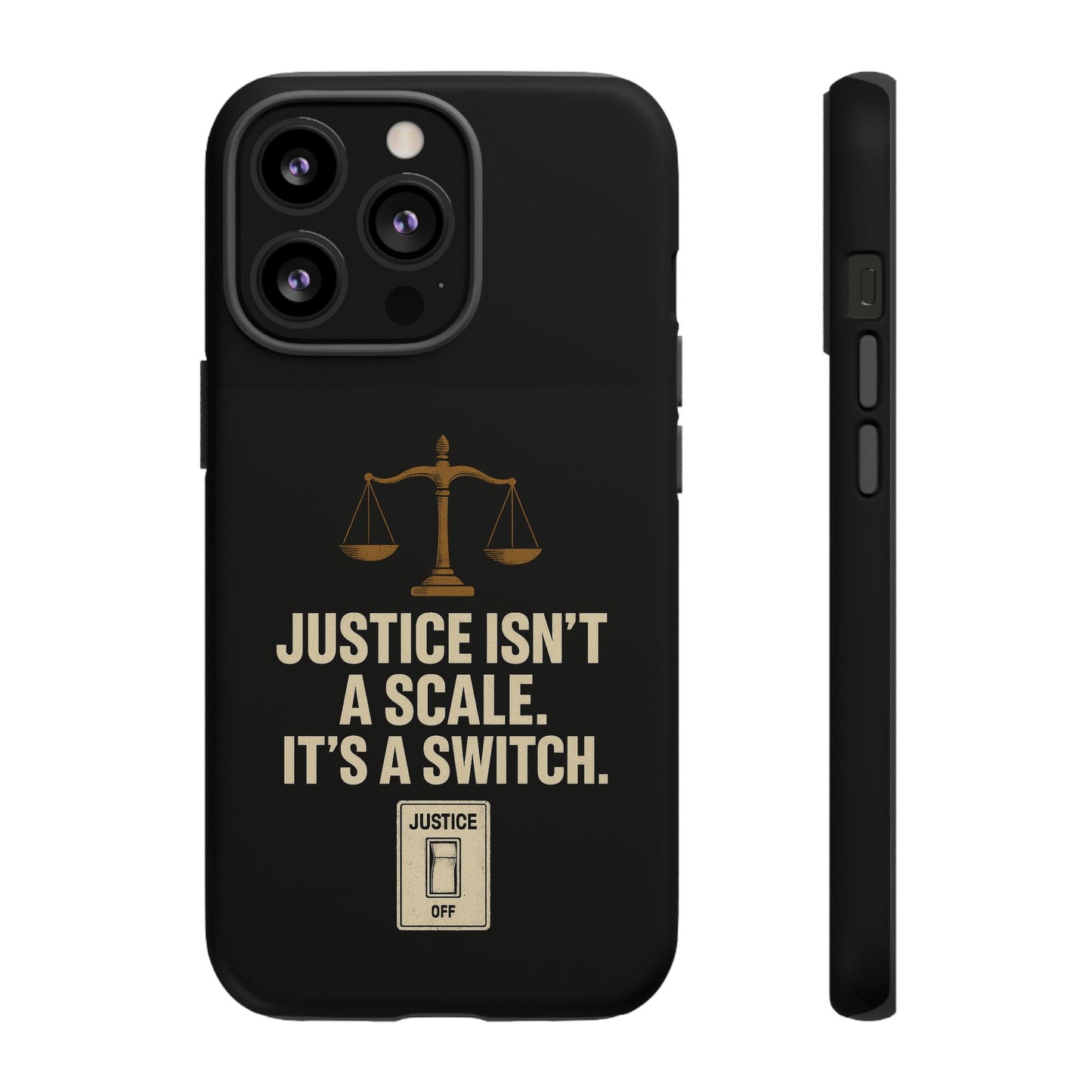 Justice Isn’t a Scale, It’s a Switch – Activist Statement Case