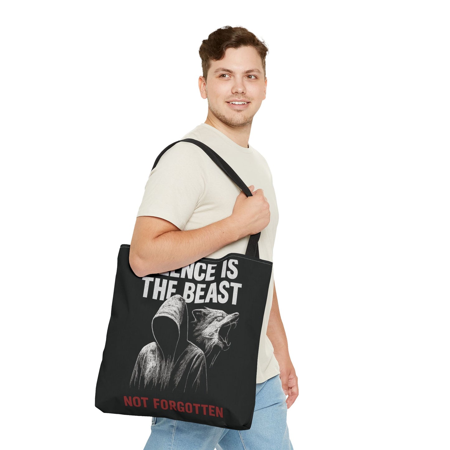 Silence is the Beast – Not Forgotten Tote