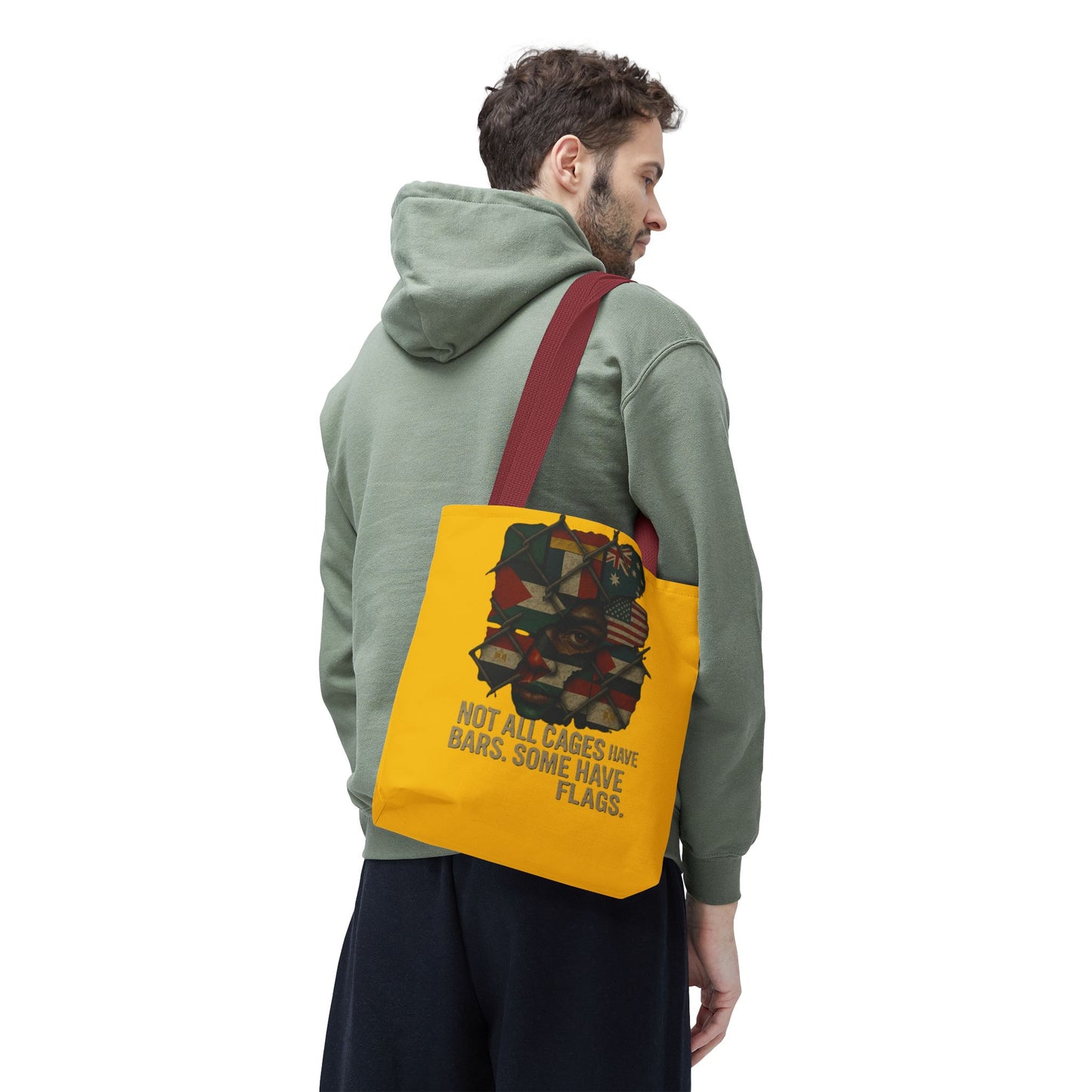 Not All Cages Have Flags – Tote Bag
