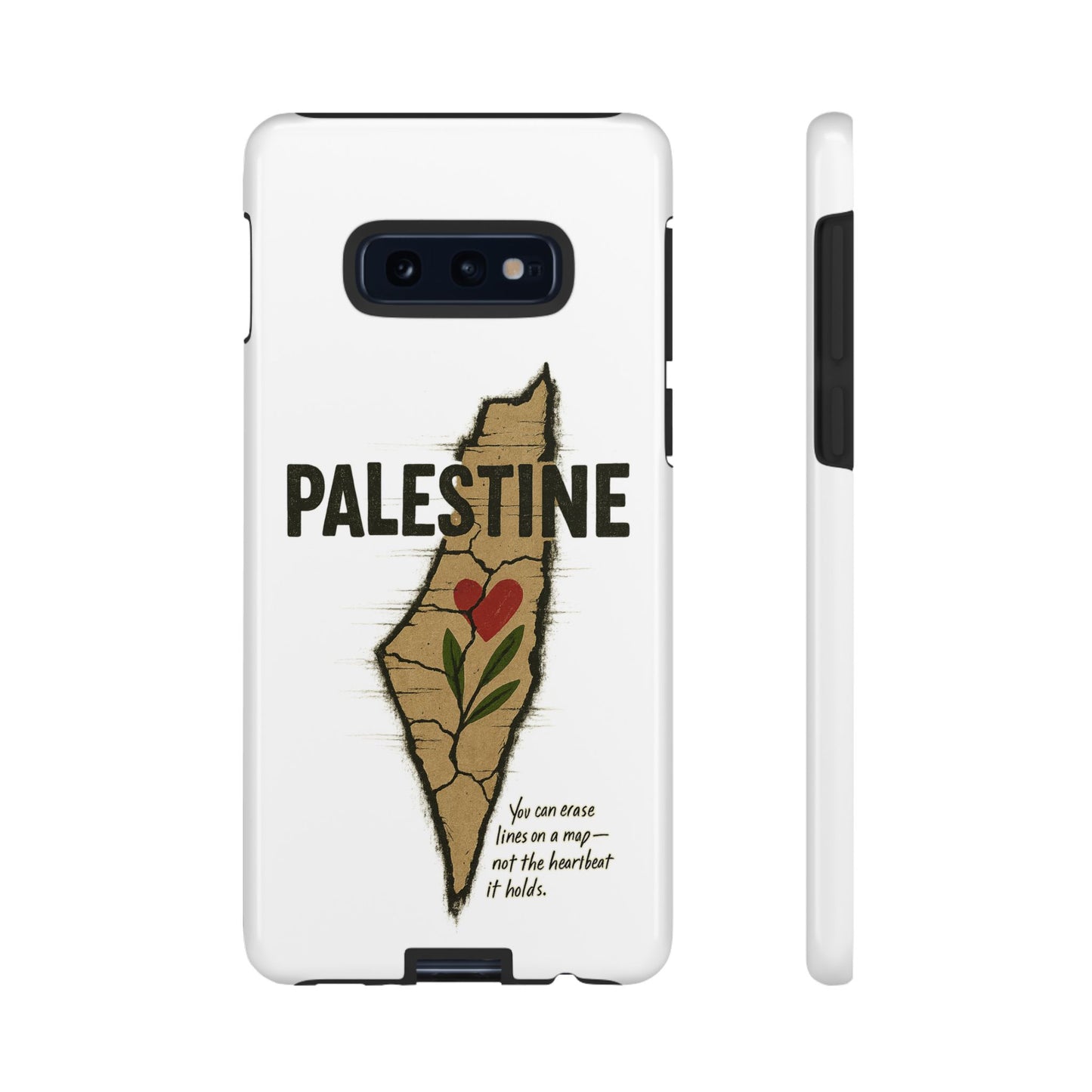 Palestine Heart – Roots & Blood Edition Phone Case