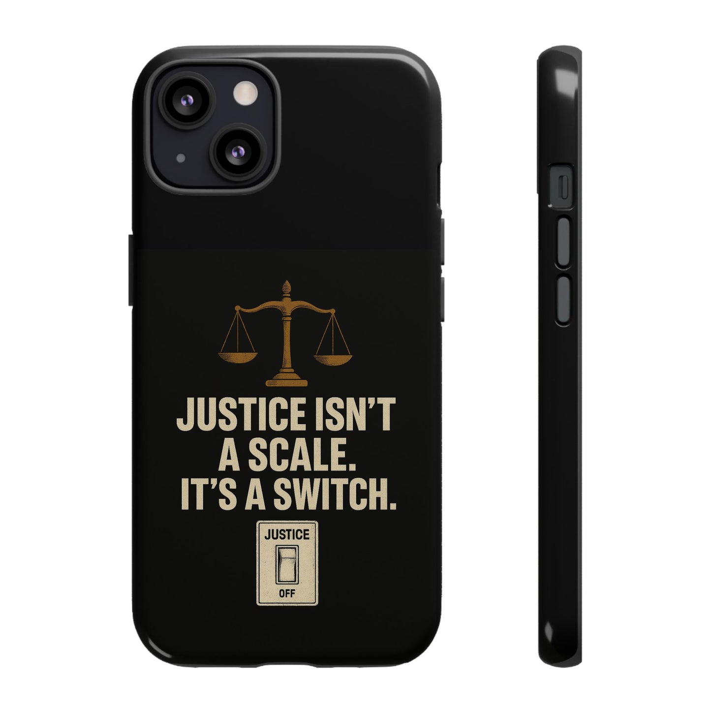 Justice Isn’t a Scale, It’s a Switch – Activist Statement Case