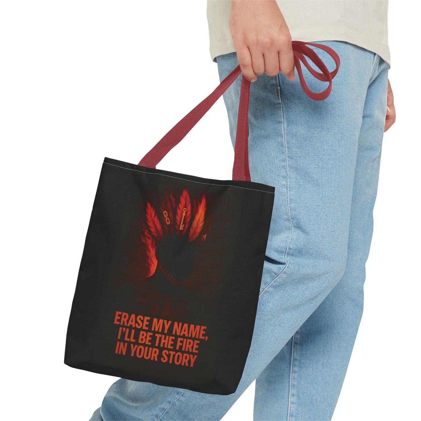 Fire in Your Story – Statement Tote