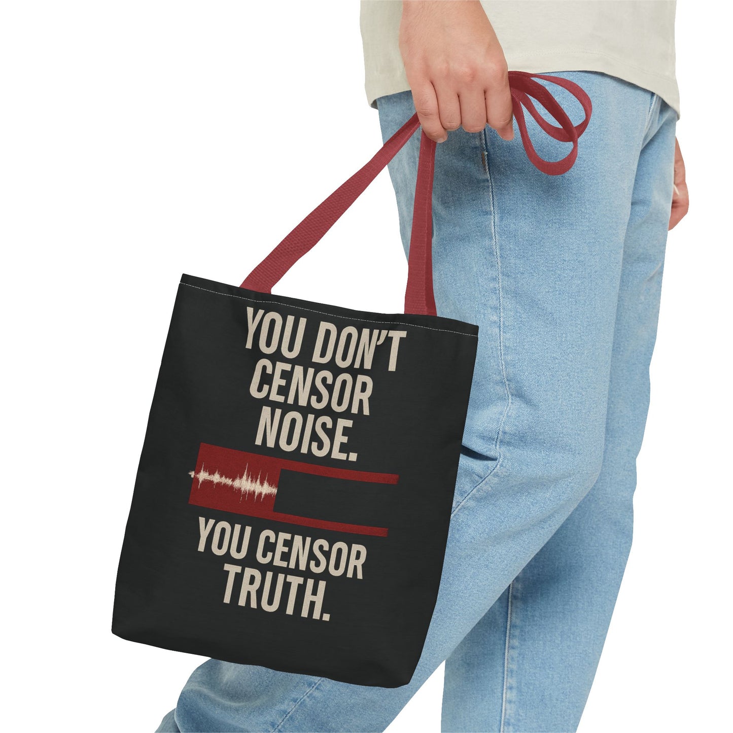 Censor Truth – Black Edition  Tote Bag