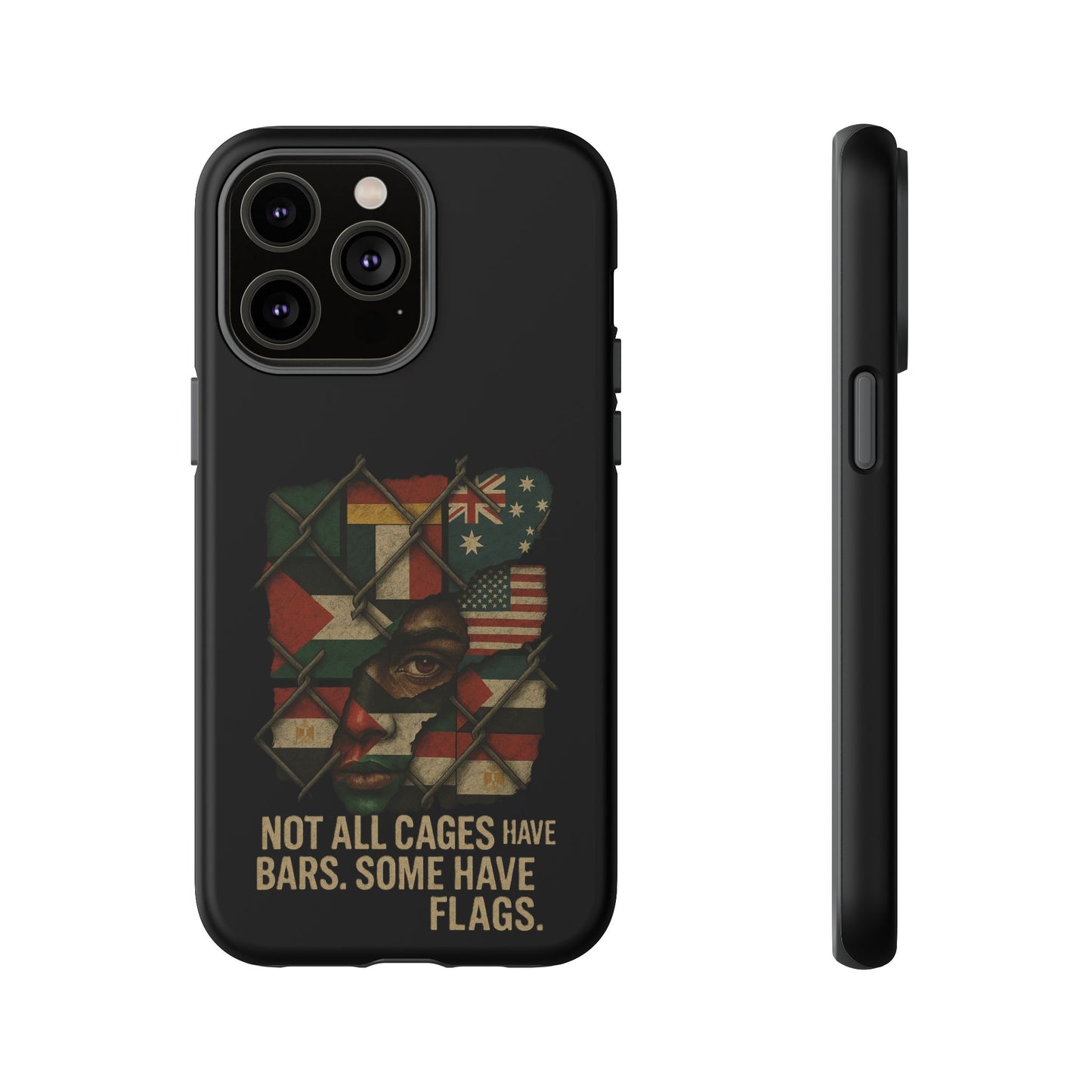 Not All Cages Have Flags Phone Case