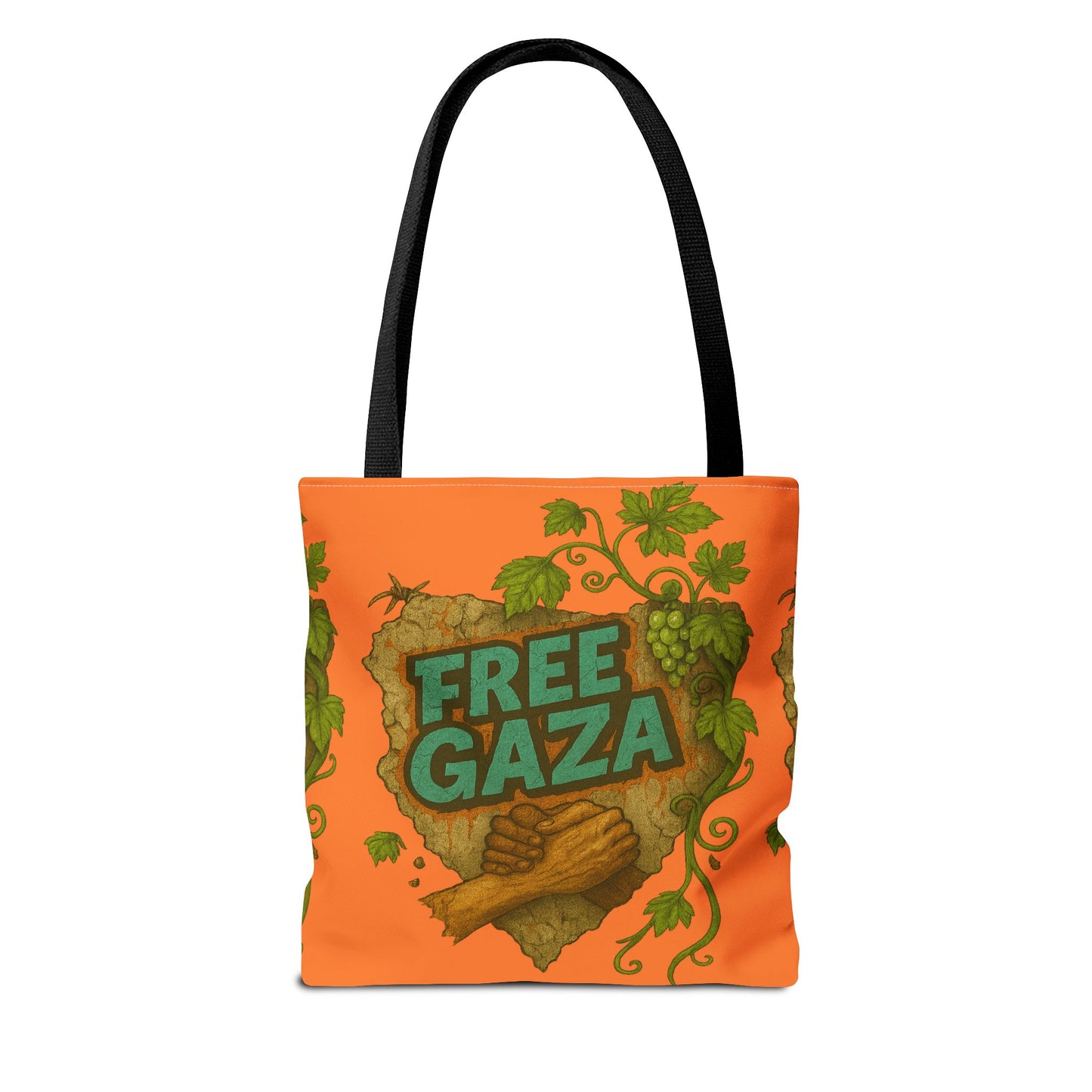 FREE GAZA — Roots of Resistance Tote Bag