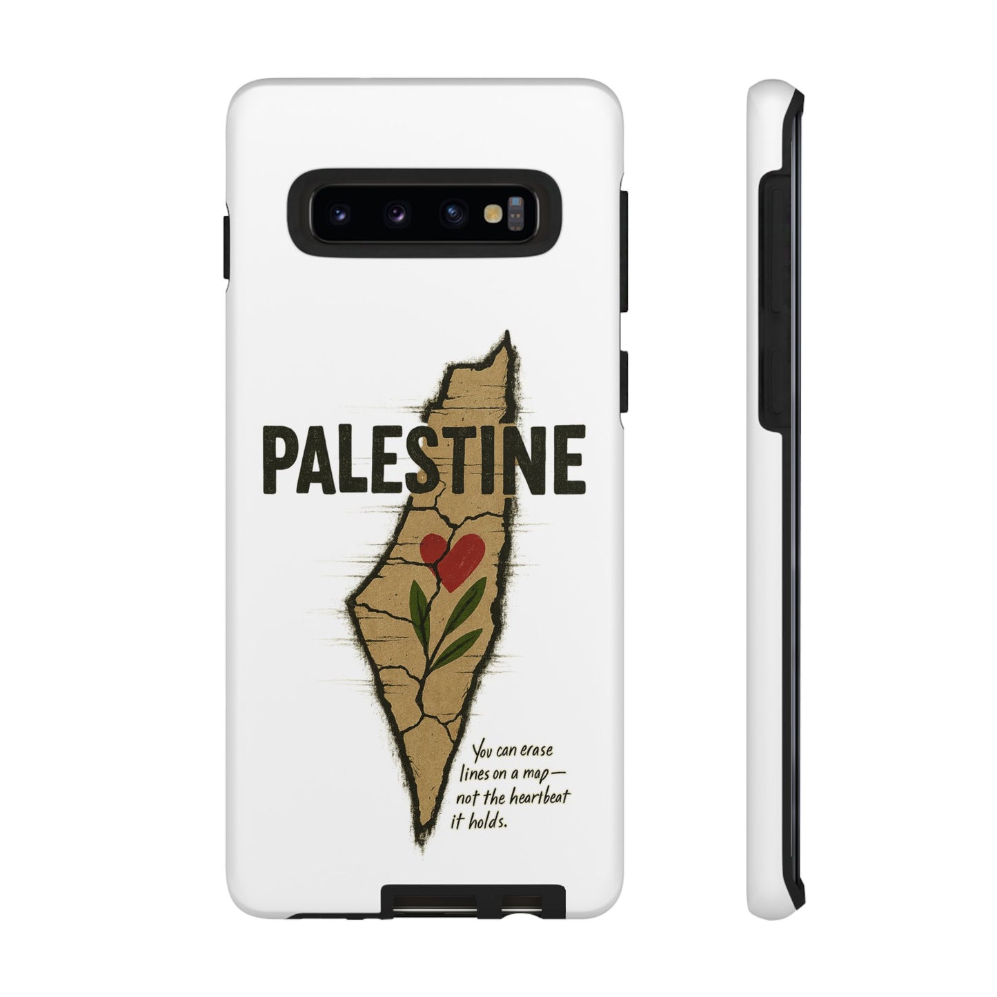 Palestine Heart – Roots & Blood Edition Phone Case