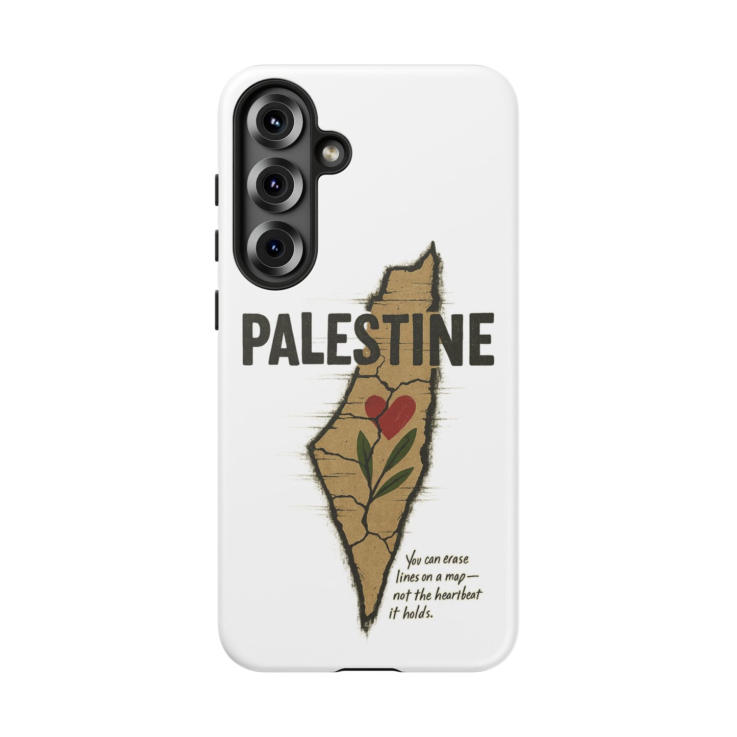 Palestine Heart – Roots & Blood Edition Phone Case
