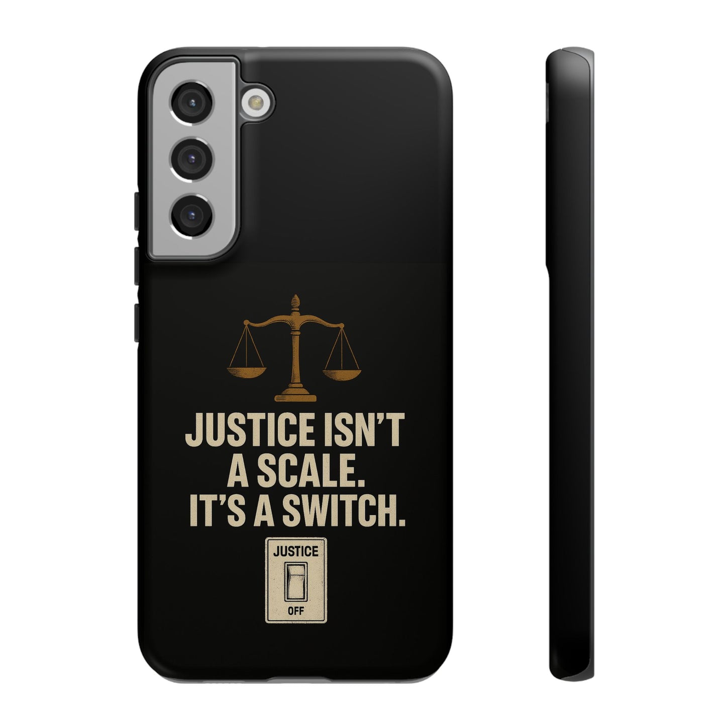 Justice Isn’t a Scale, It’s a Switch – Activist Statement Case