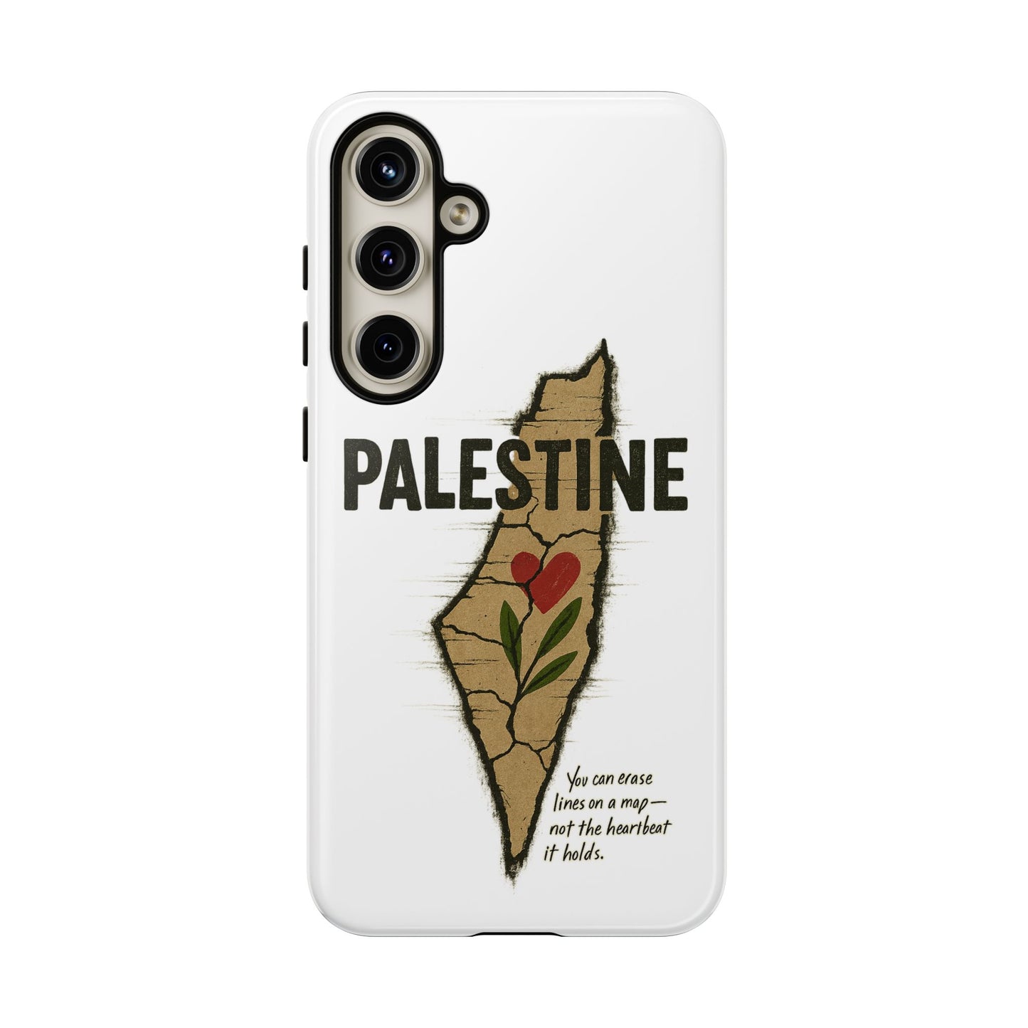 Palestine Heart – Roots & Blood Edition Phone Case