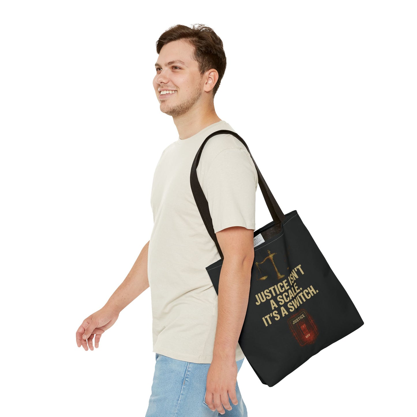 Justice Isn’t a Scale, It’s a Switch – Activist Tote