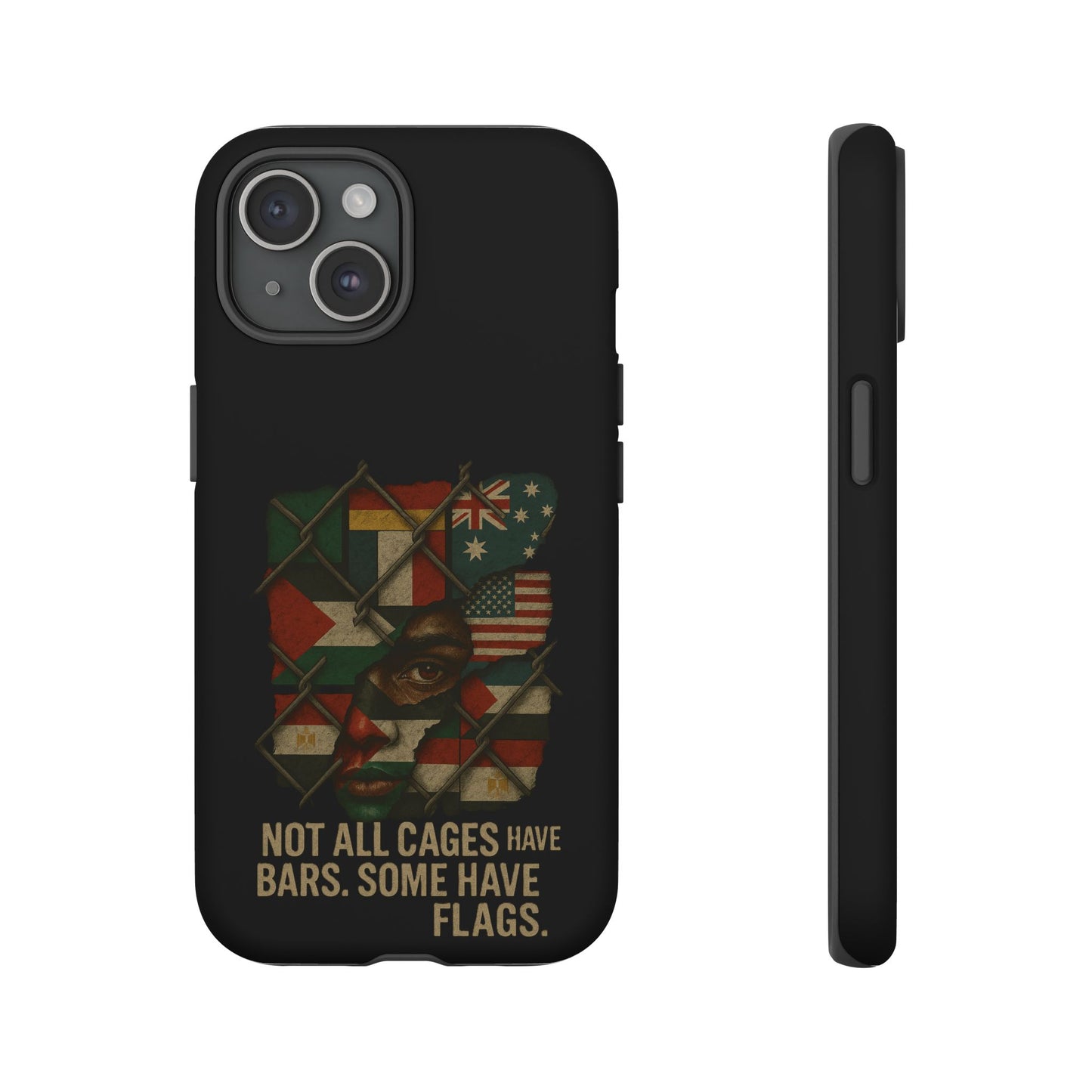 Not All Cages Have Flags Phone Case