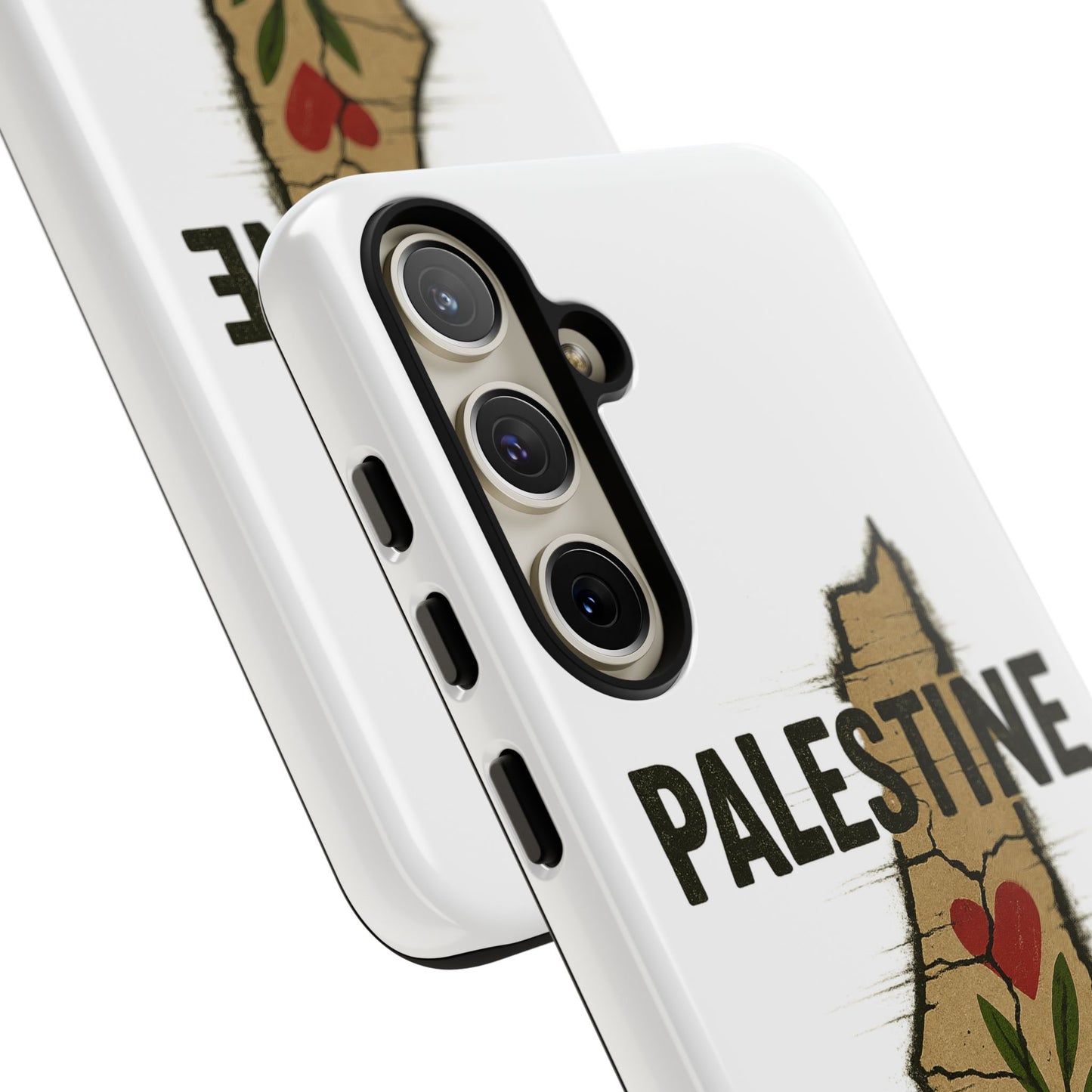 Palestine Heart – Roots & Blood Edition Phone Case