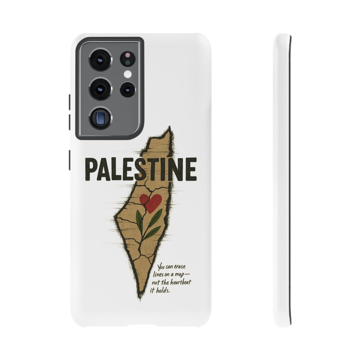 Palestine Heart – Roots & Blood Edition Phone Case