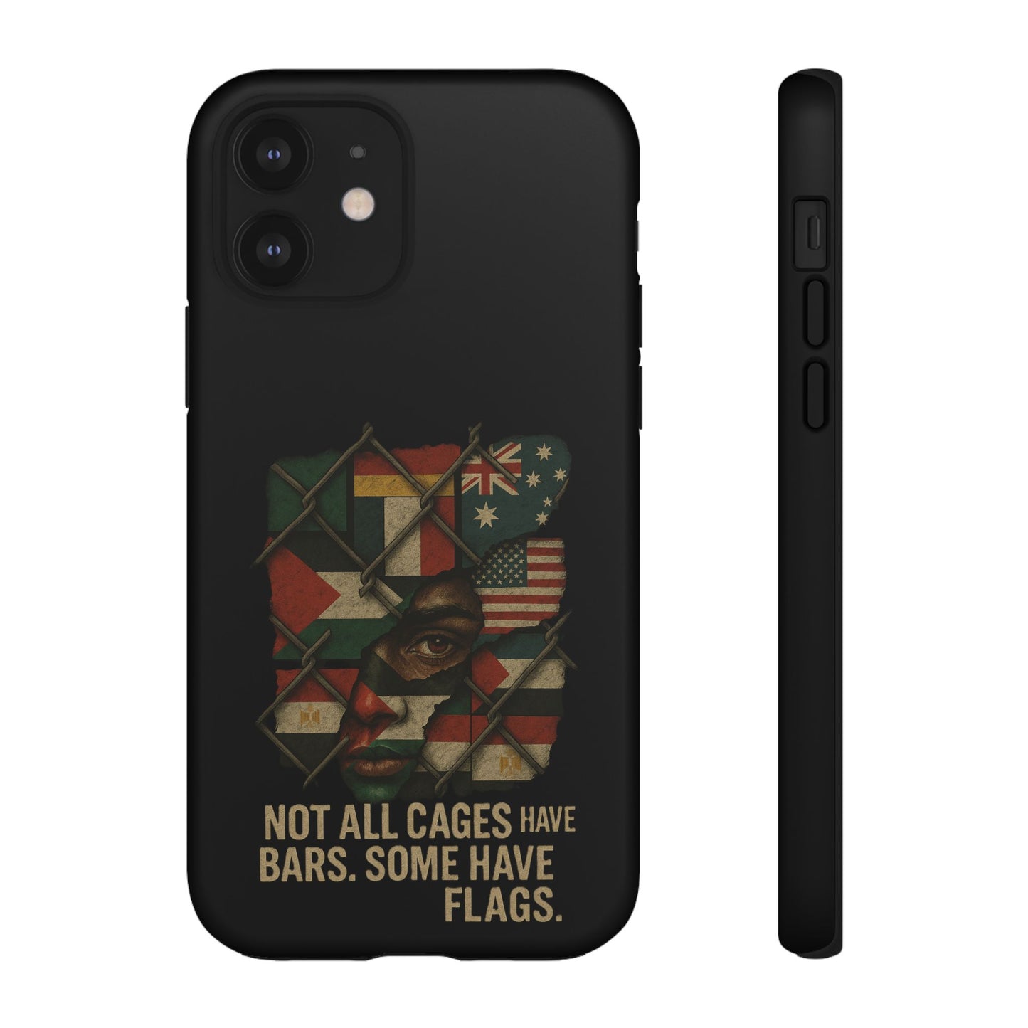 Not All Cages Have Flags Phone Case