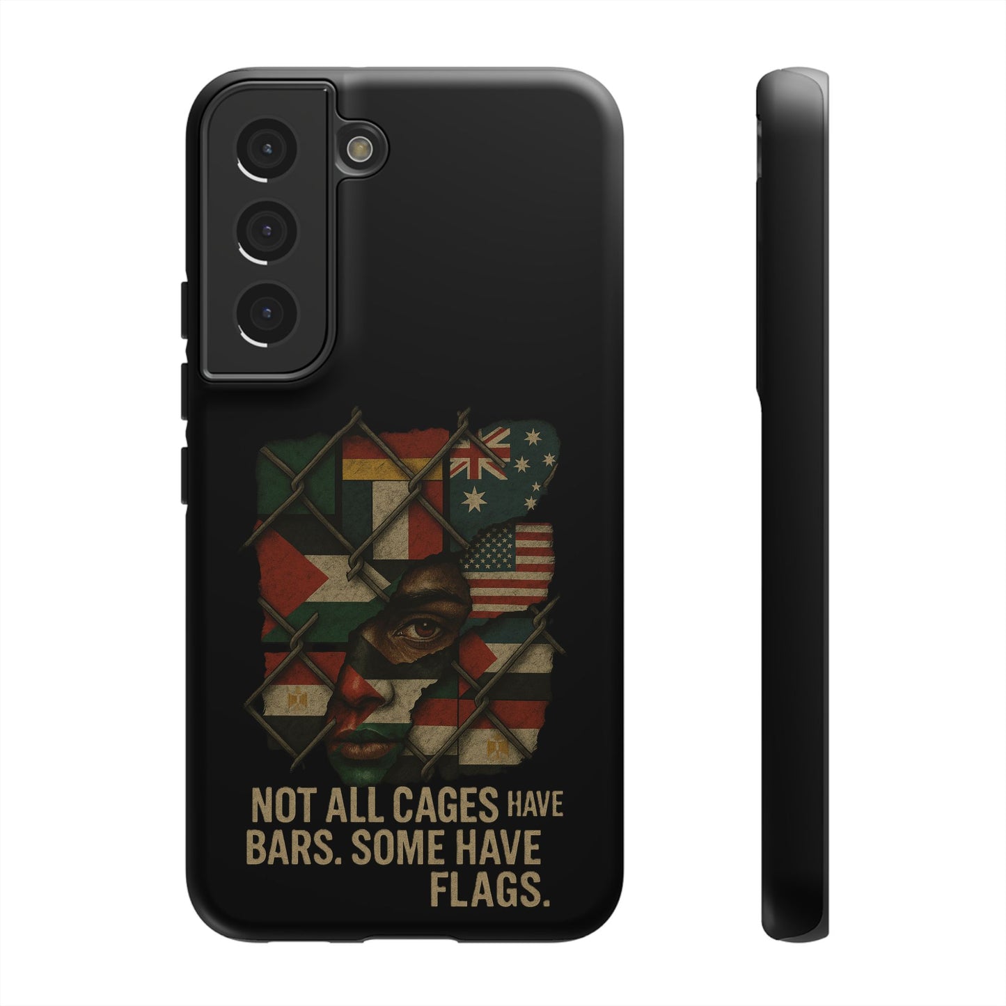 Not All Cages Have Flags Phone Case