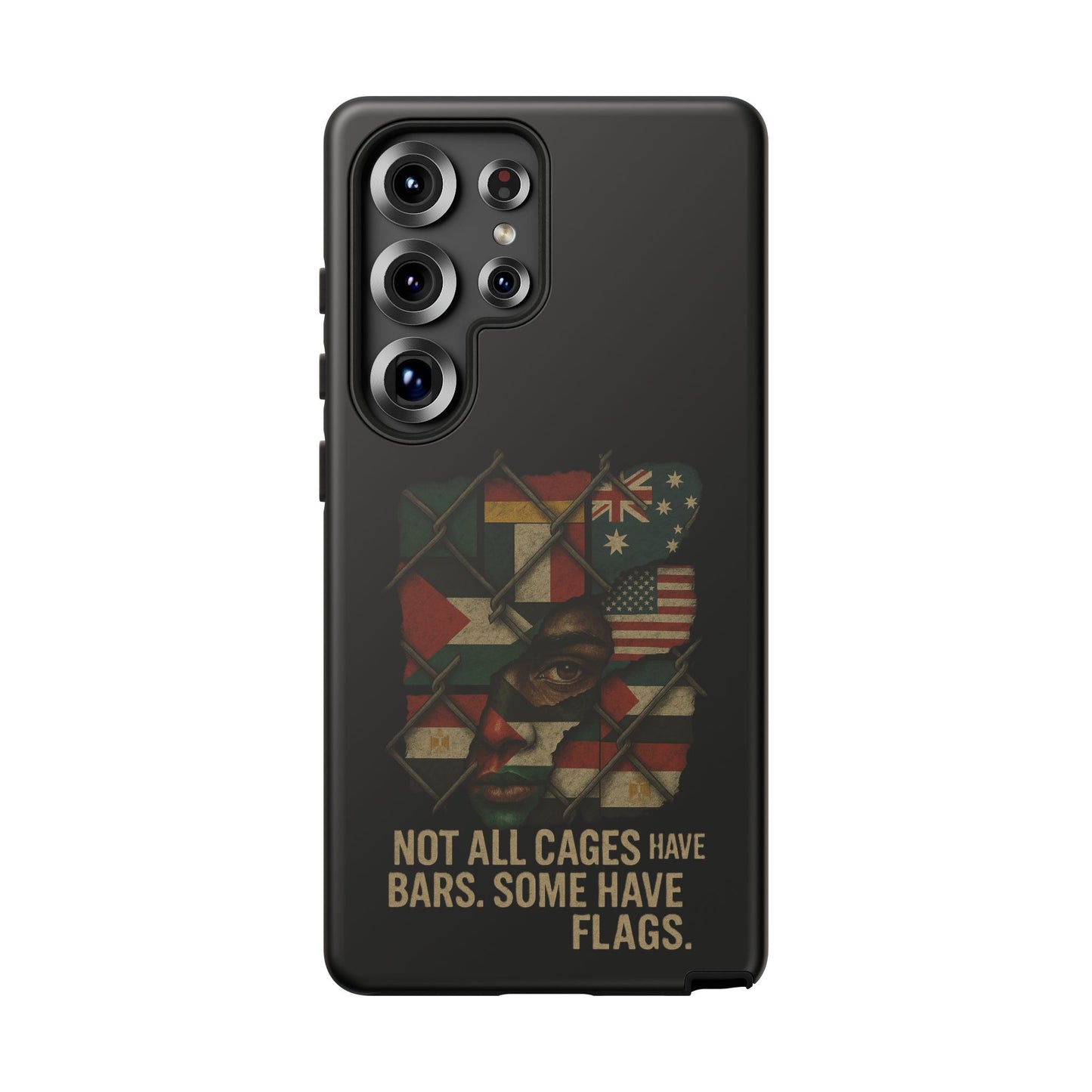 Not All Cages Have Flags Phone Case