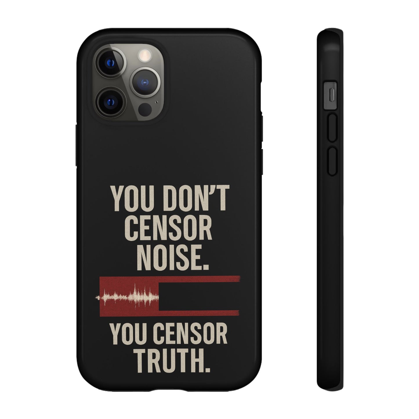 Censor Truth – Black Edition Phone Case