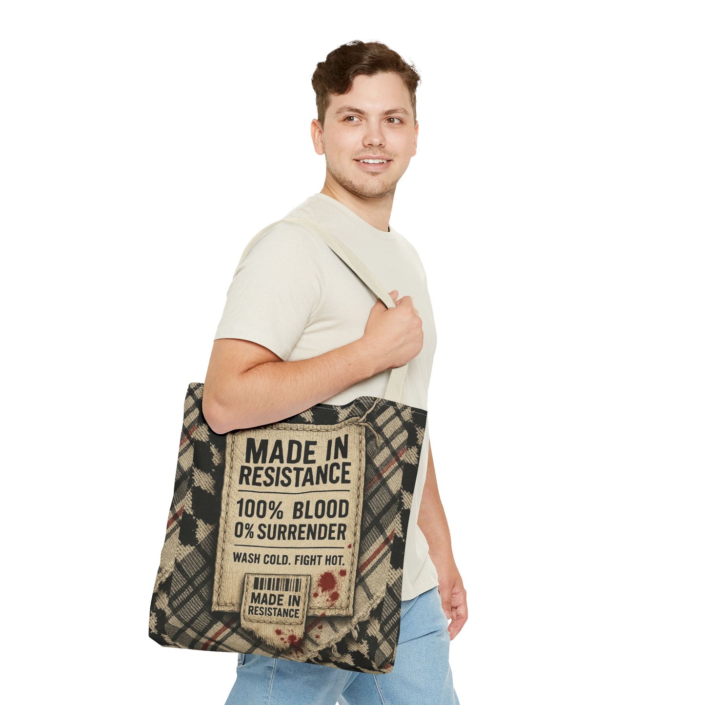 Made in Resistance – Blood & Truth Series Tote Bag